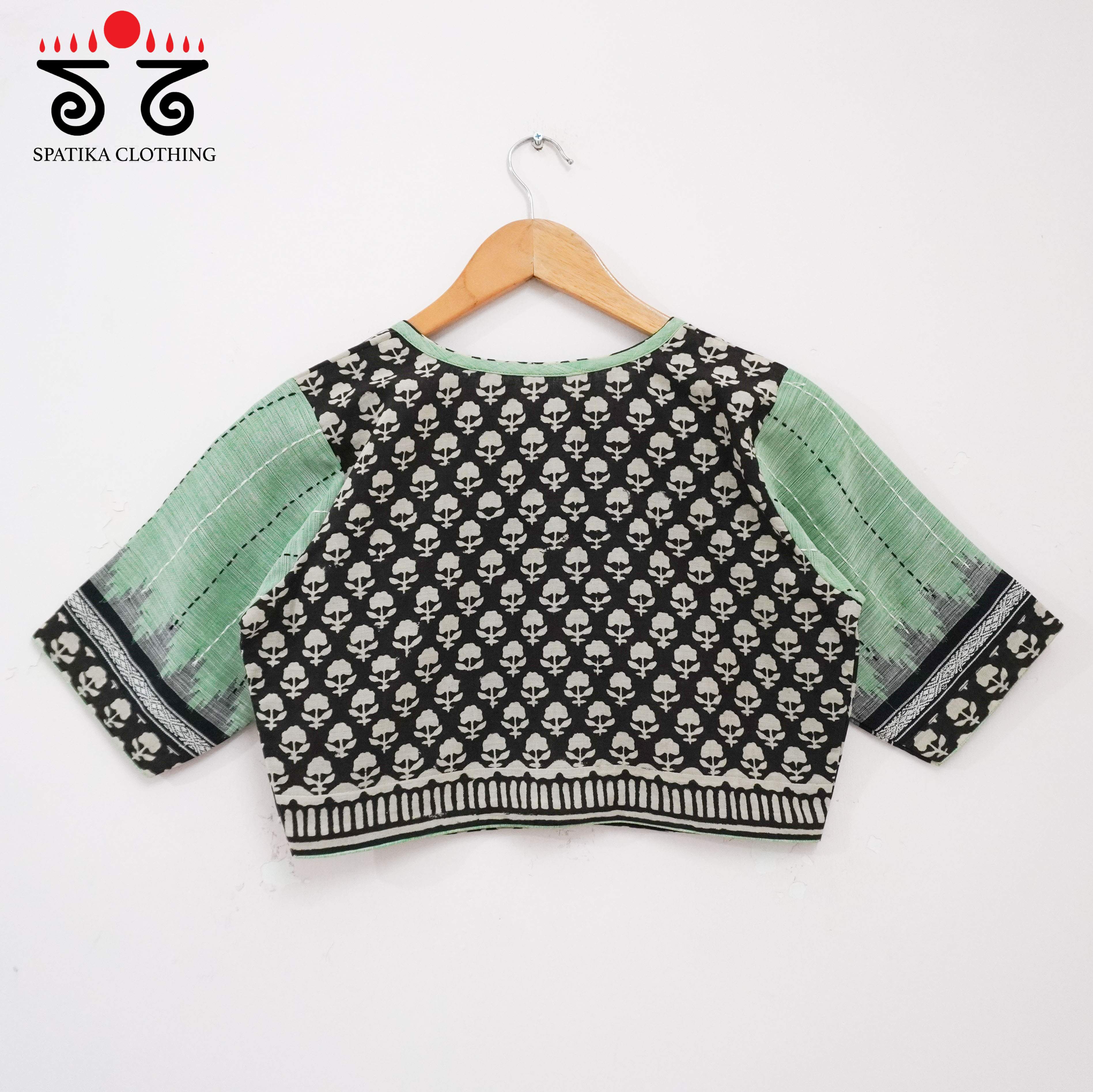 Ponduru Bagru - Handcrafted Blouse