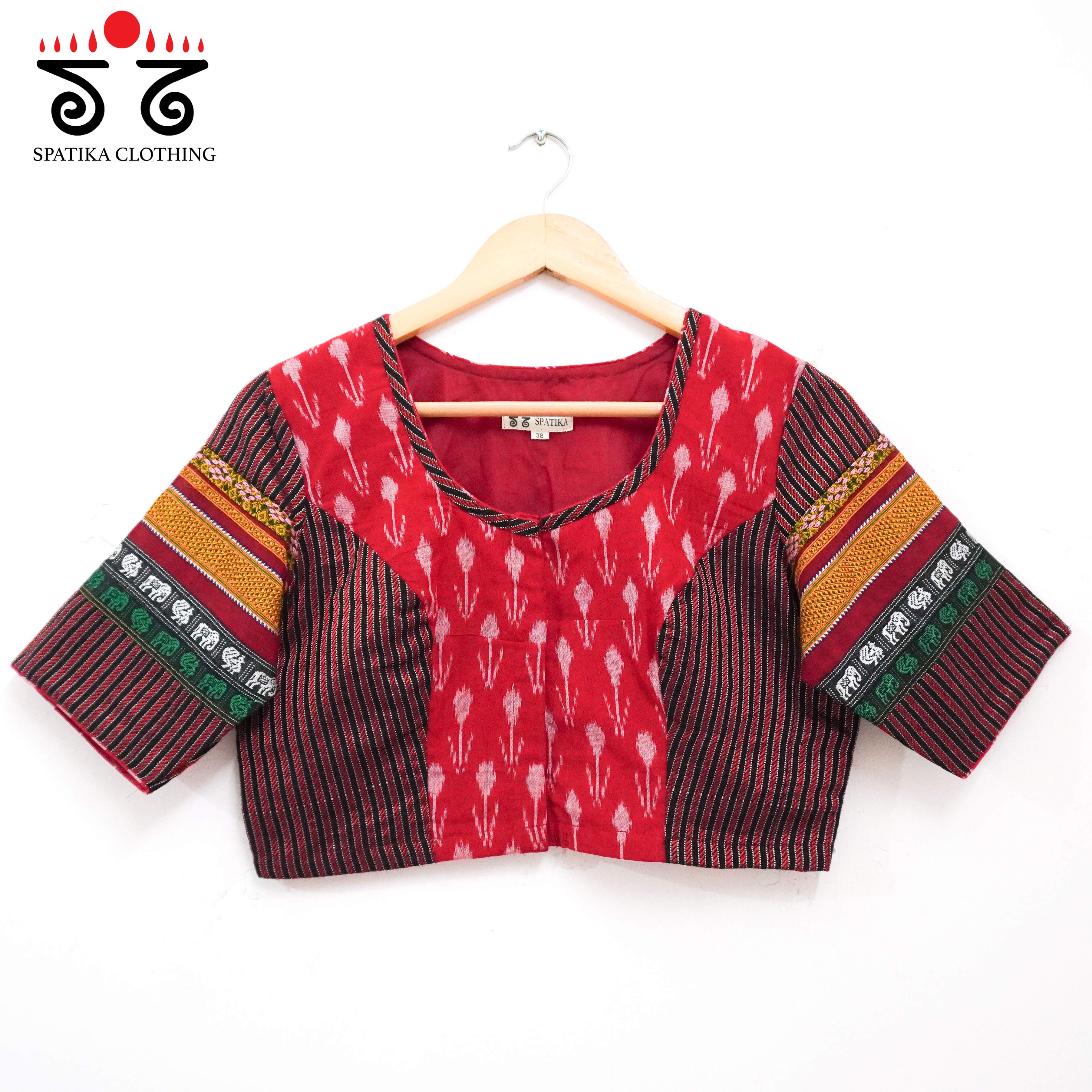 Ikat Khun-Hand crafted Blouse