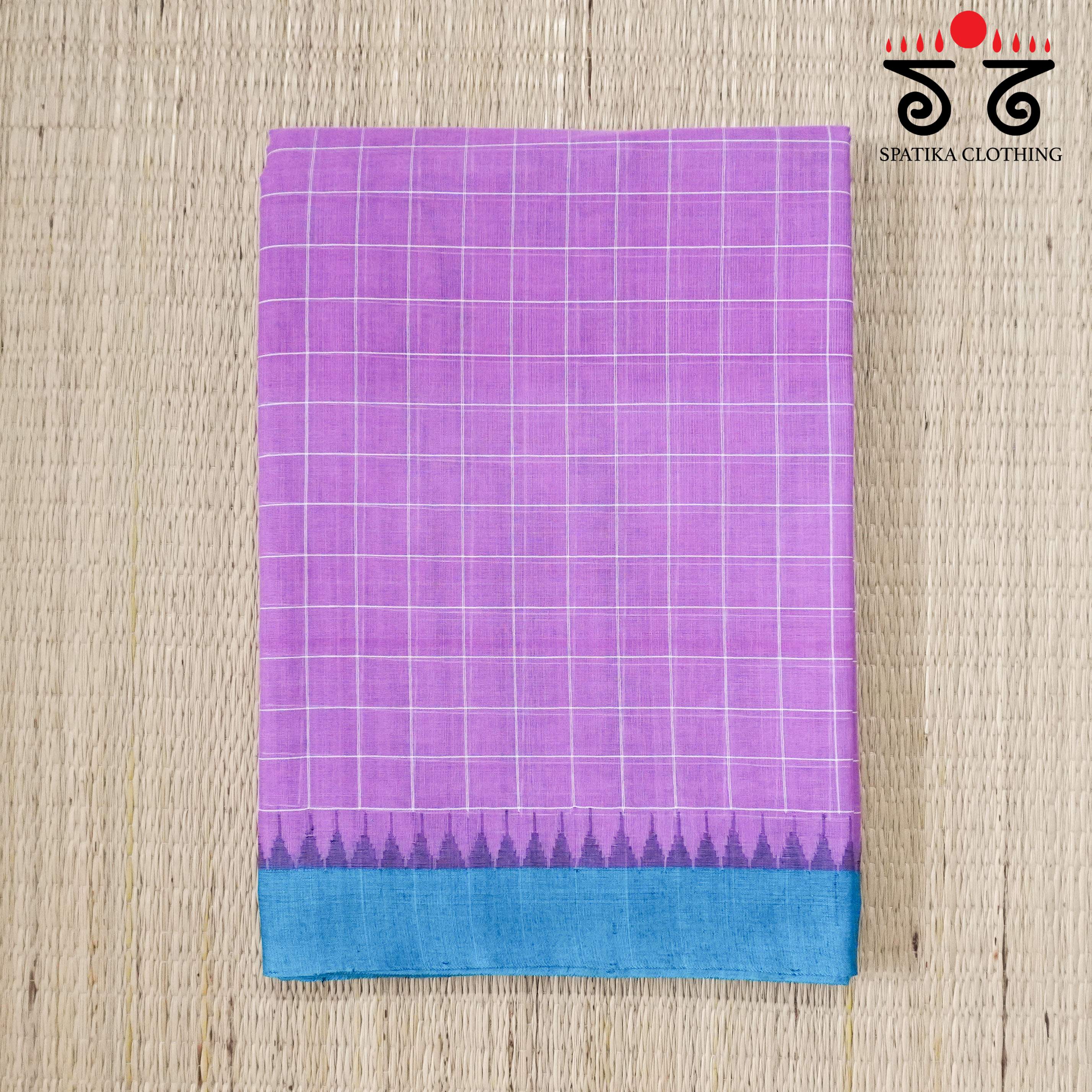 Ponduru Handspun Cotton Saree