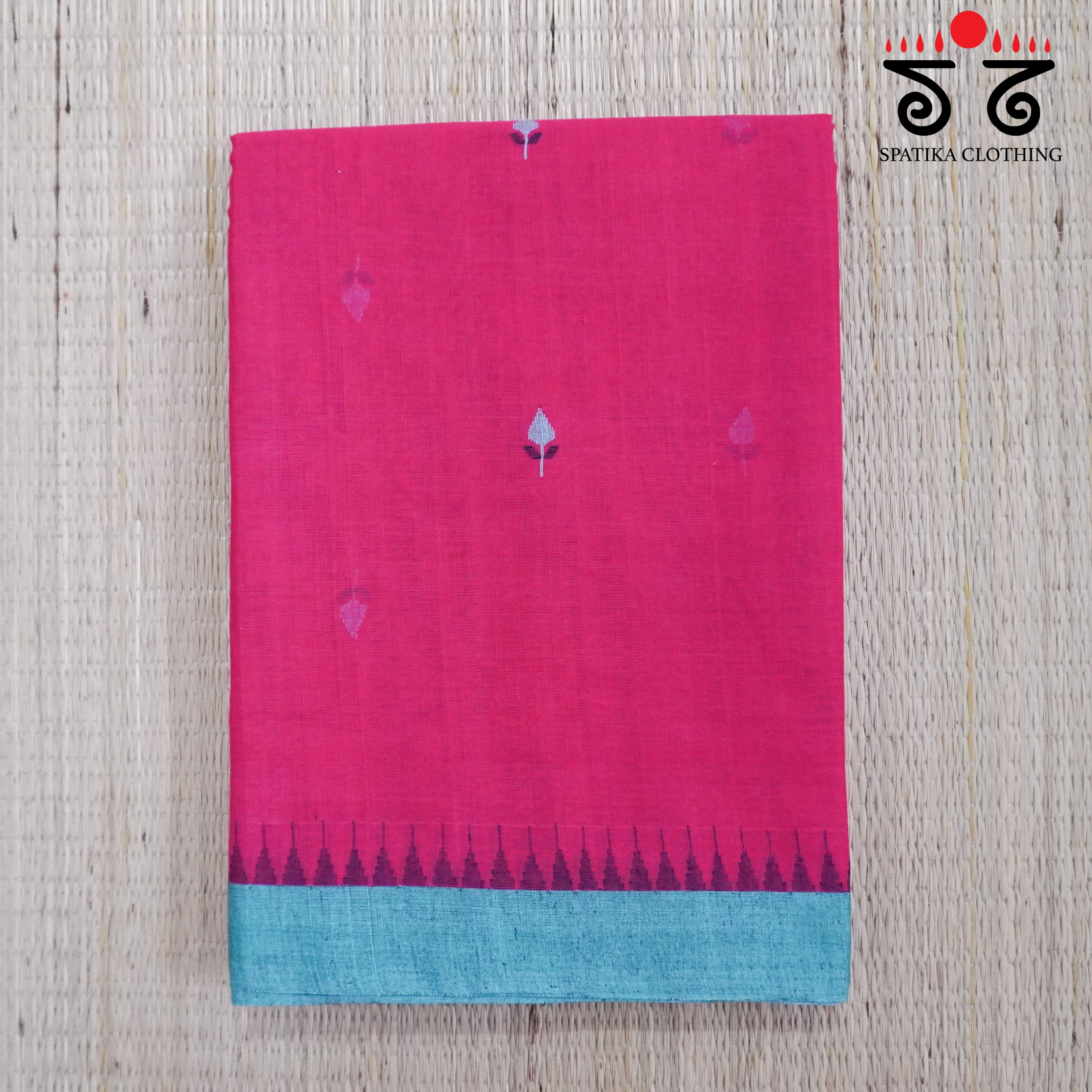 Jamdhani Ponduru Handspun Cotton Saree