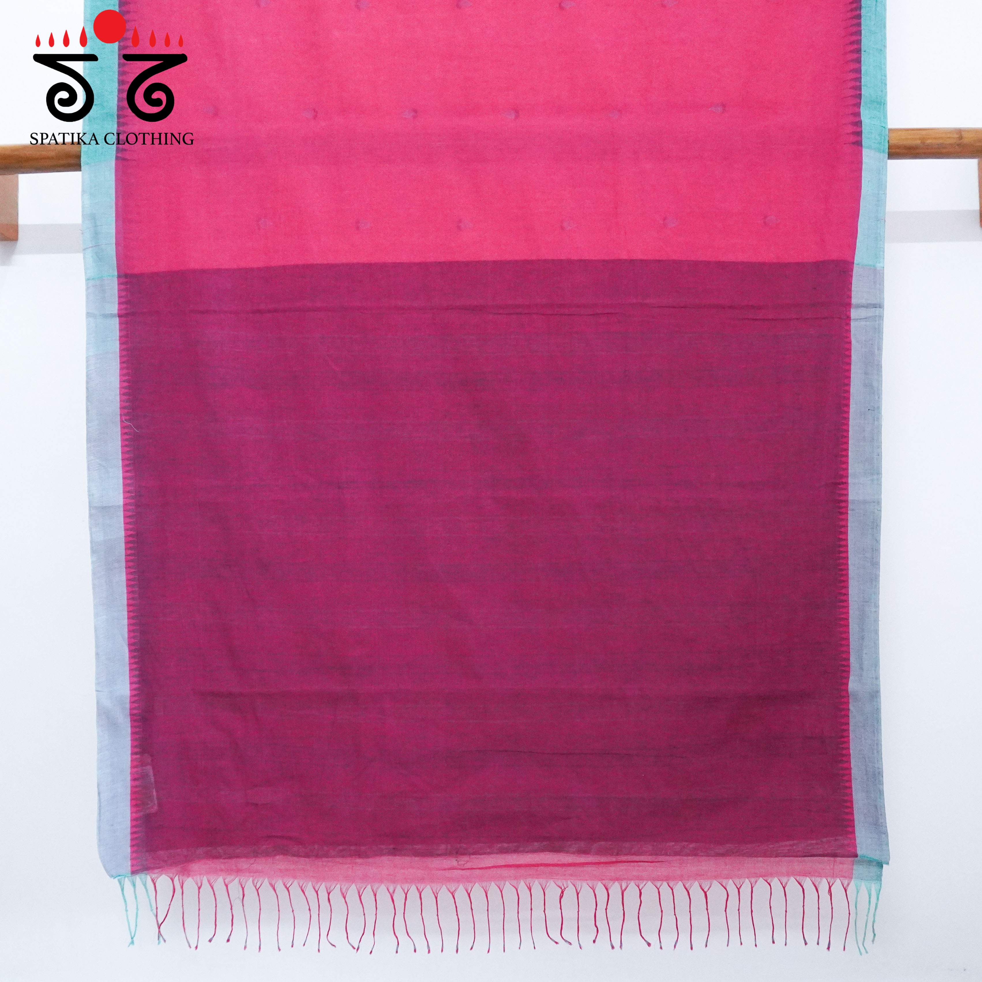 Jamdhani Ponduru Handspun Cotton Saree
