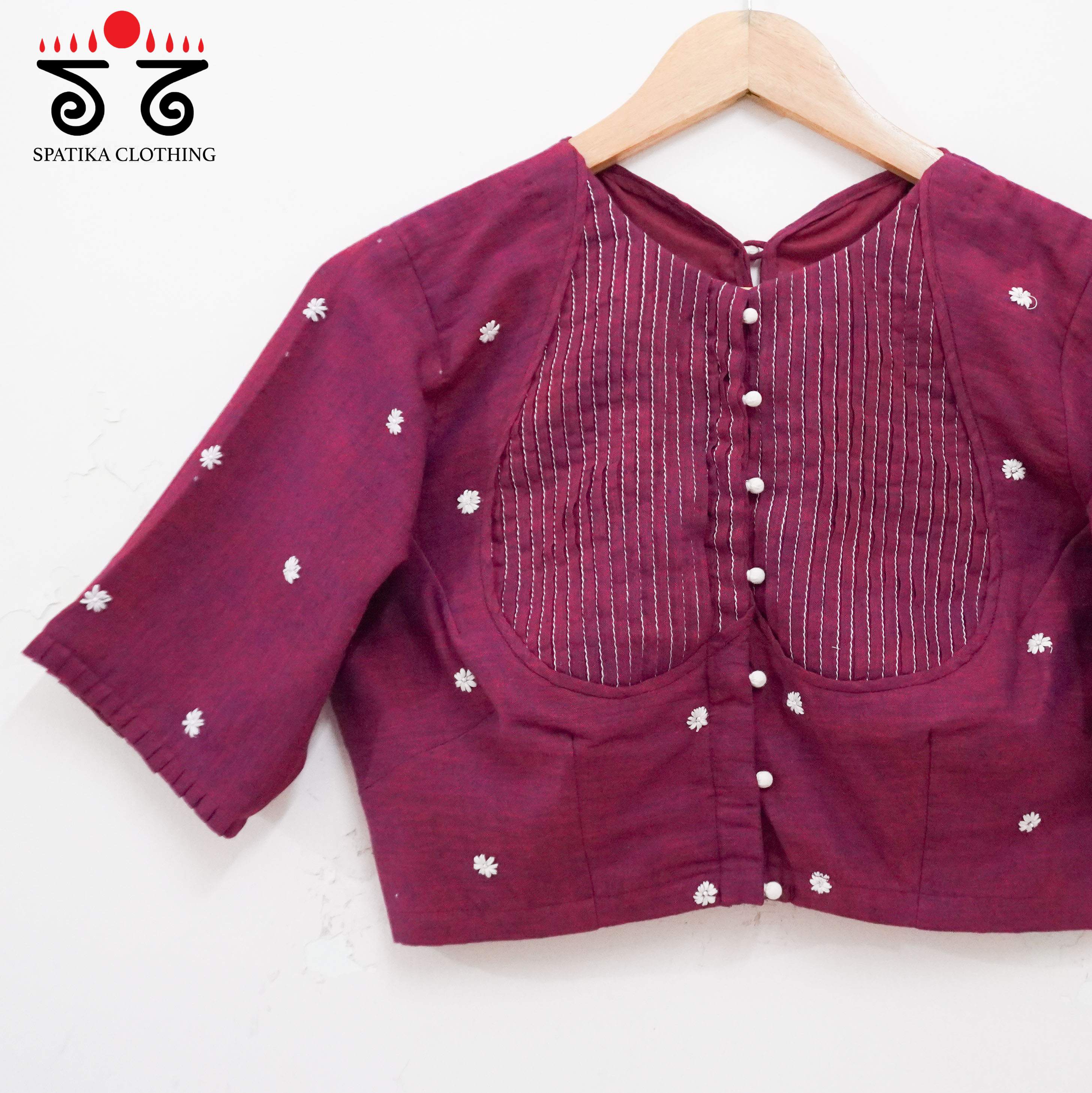 Boondhi-Handcrafted Blouse