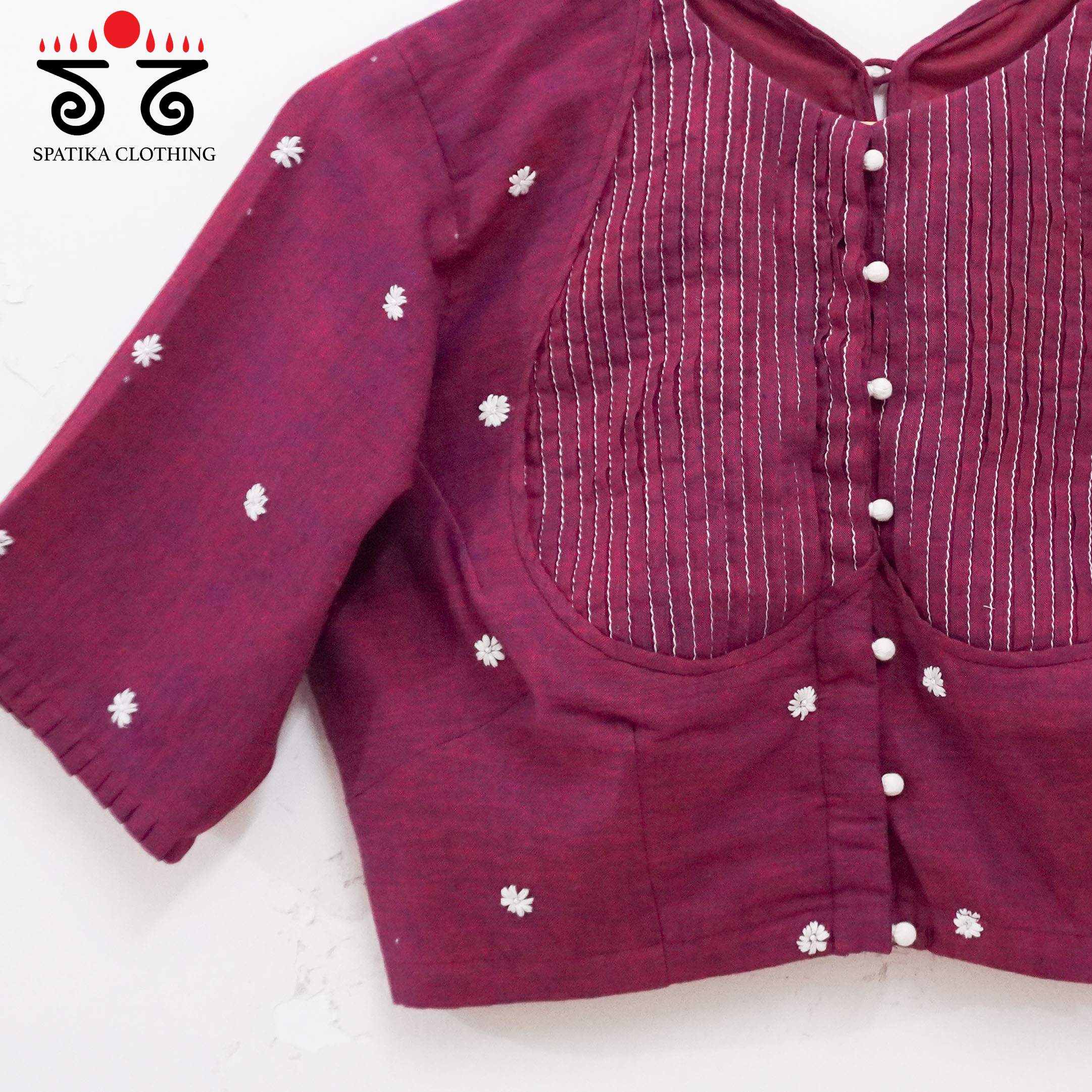 Boondhi-Handcrafted Blouse