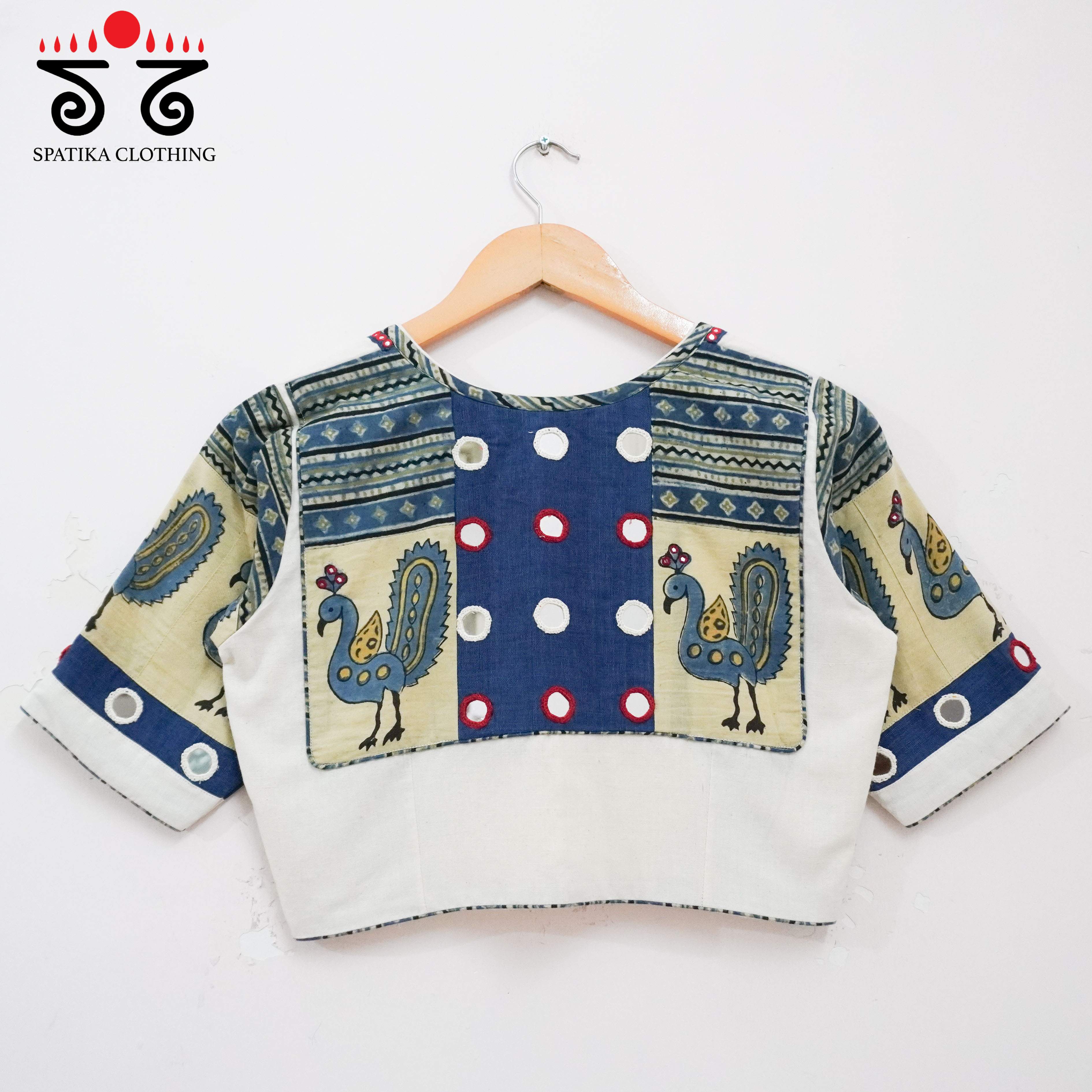 The Morni - Mirror work  Blouse