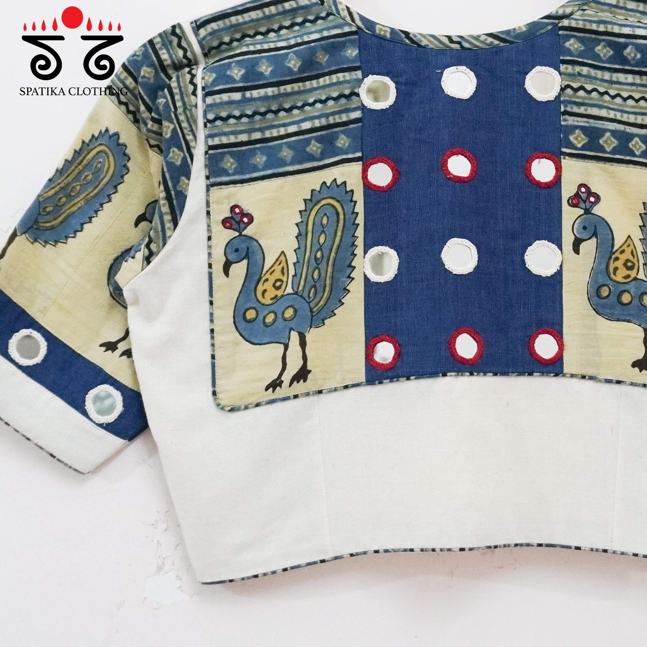 The Morni - Mirror work  Blouse