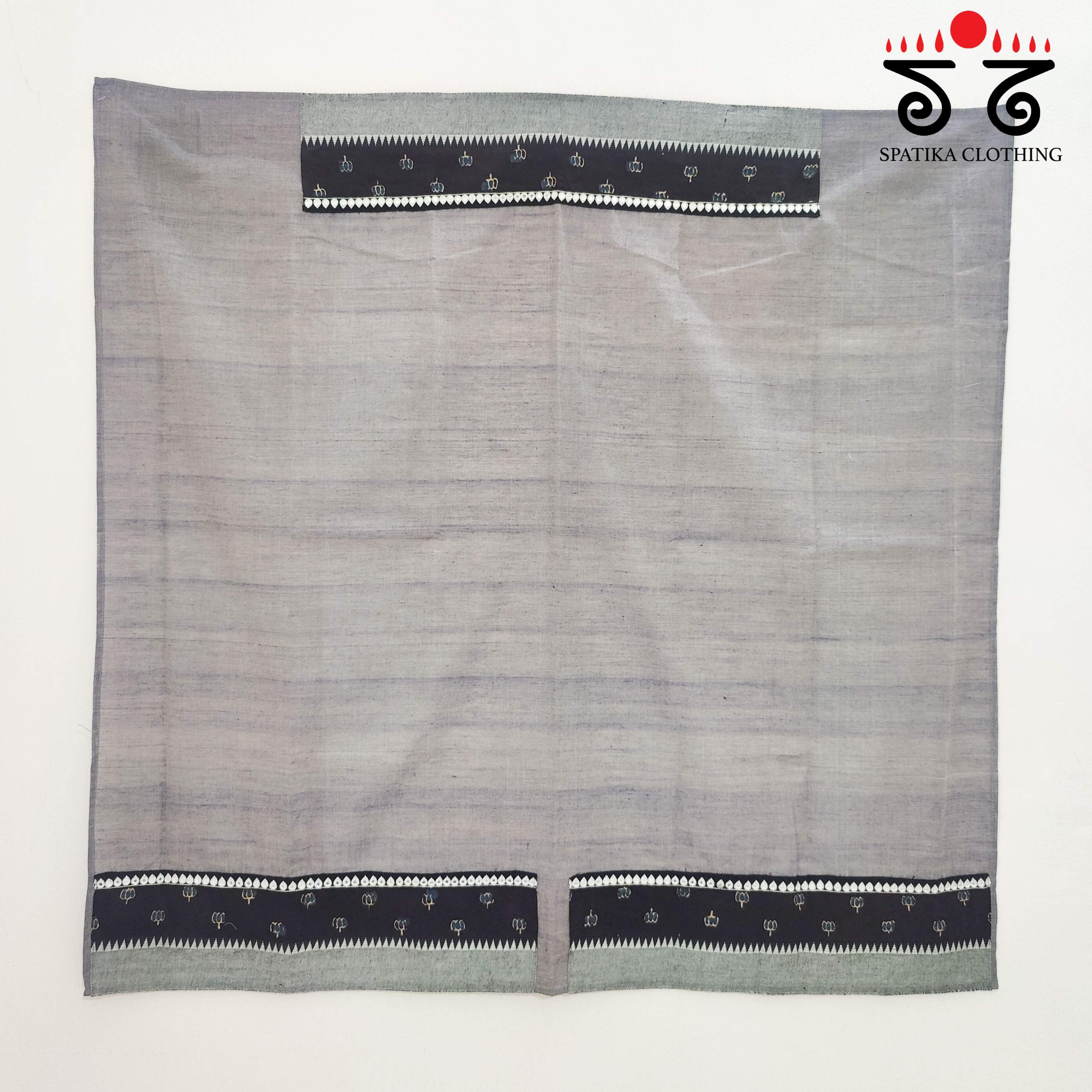 Ajrak-Handcrafted Blouse Fabric