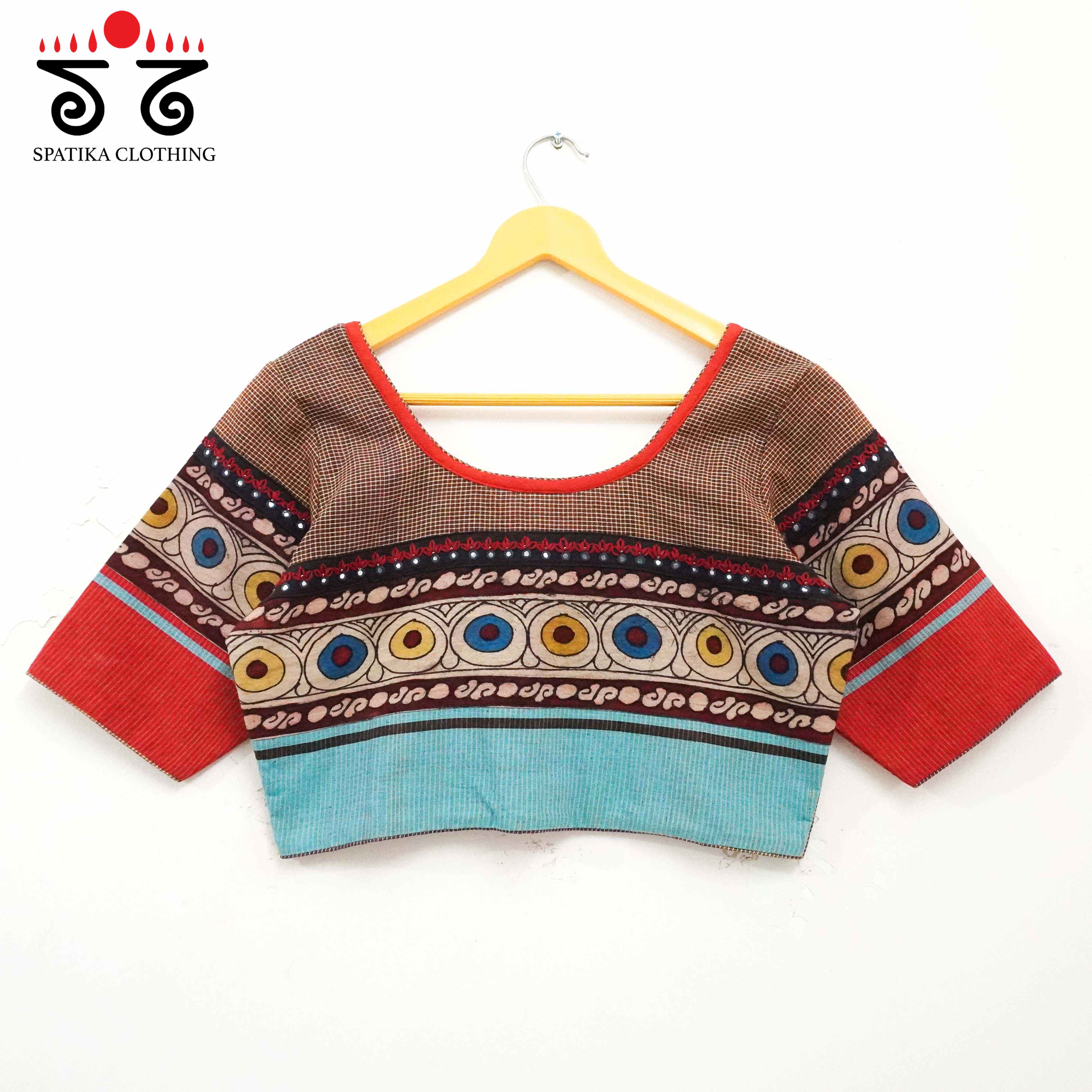 The Boondh - Pen Kalamkari Blouse