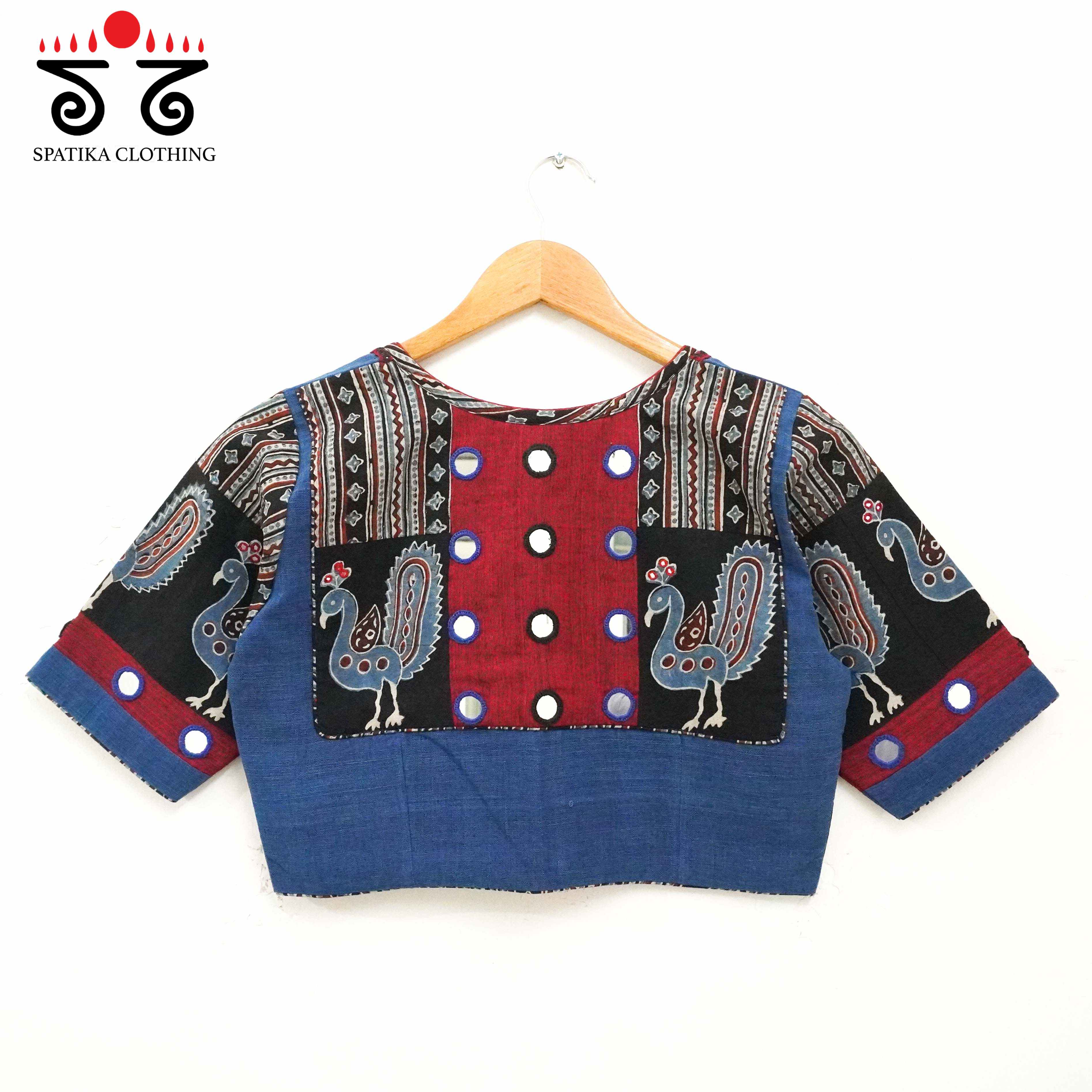 The Morni - Mirror work  Blouse