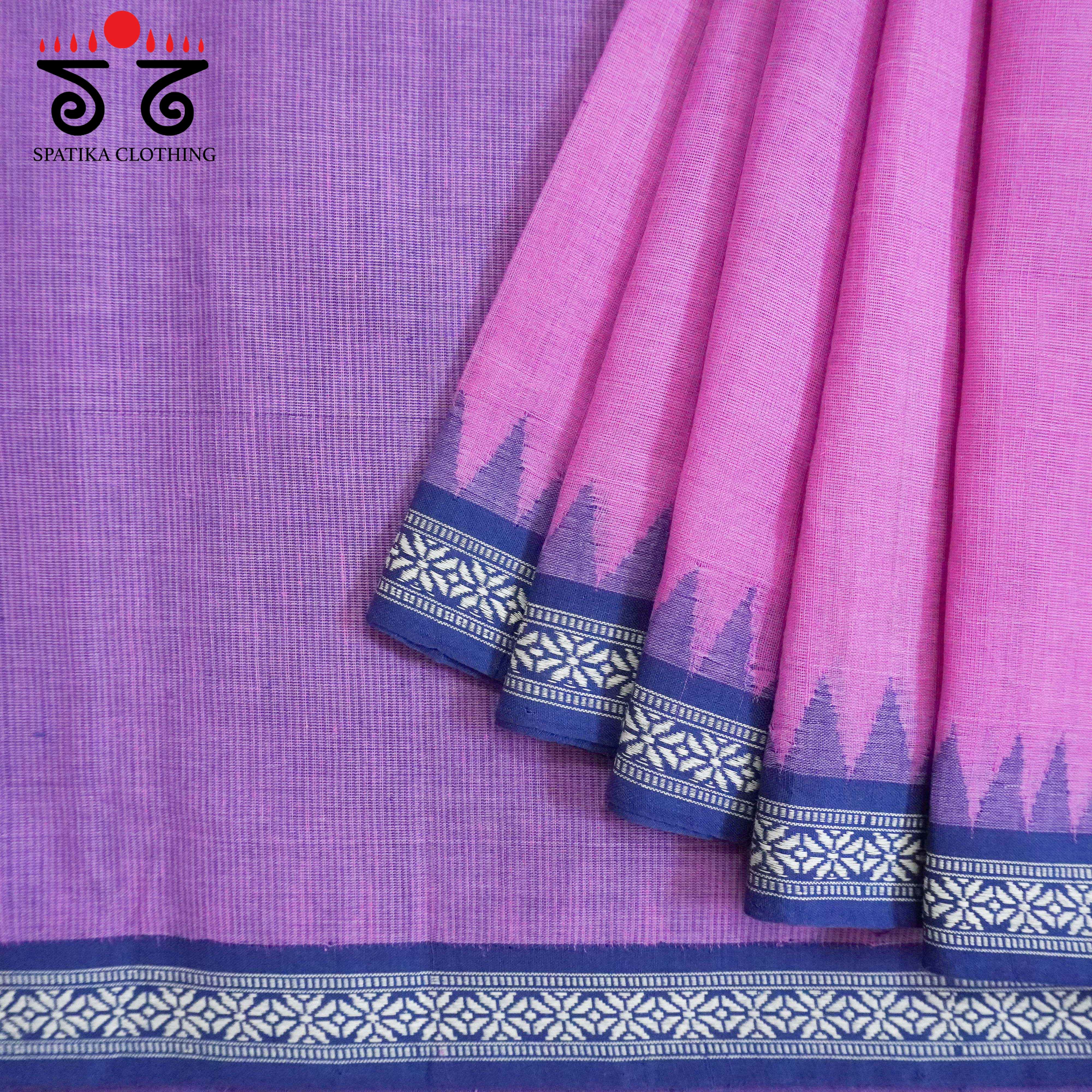 Ponduru Handspun Cotton Saree