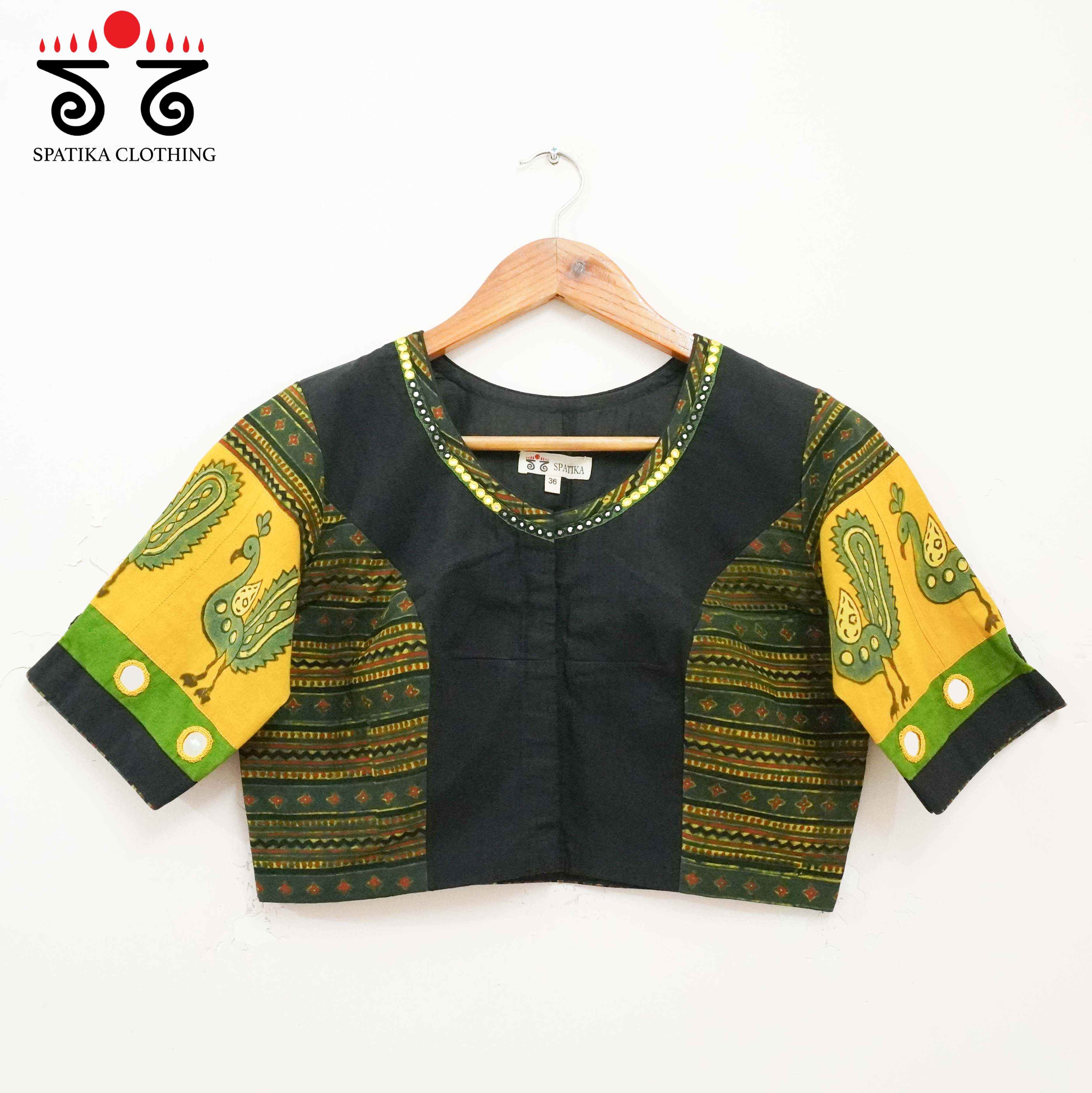 The Morni - Mirror work  Blouse