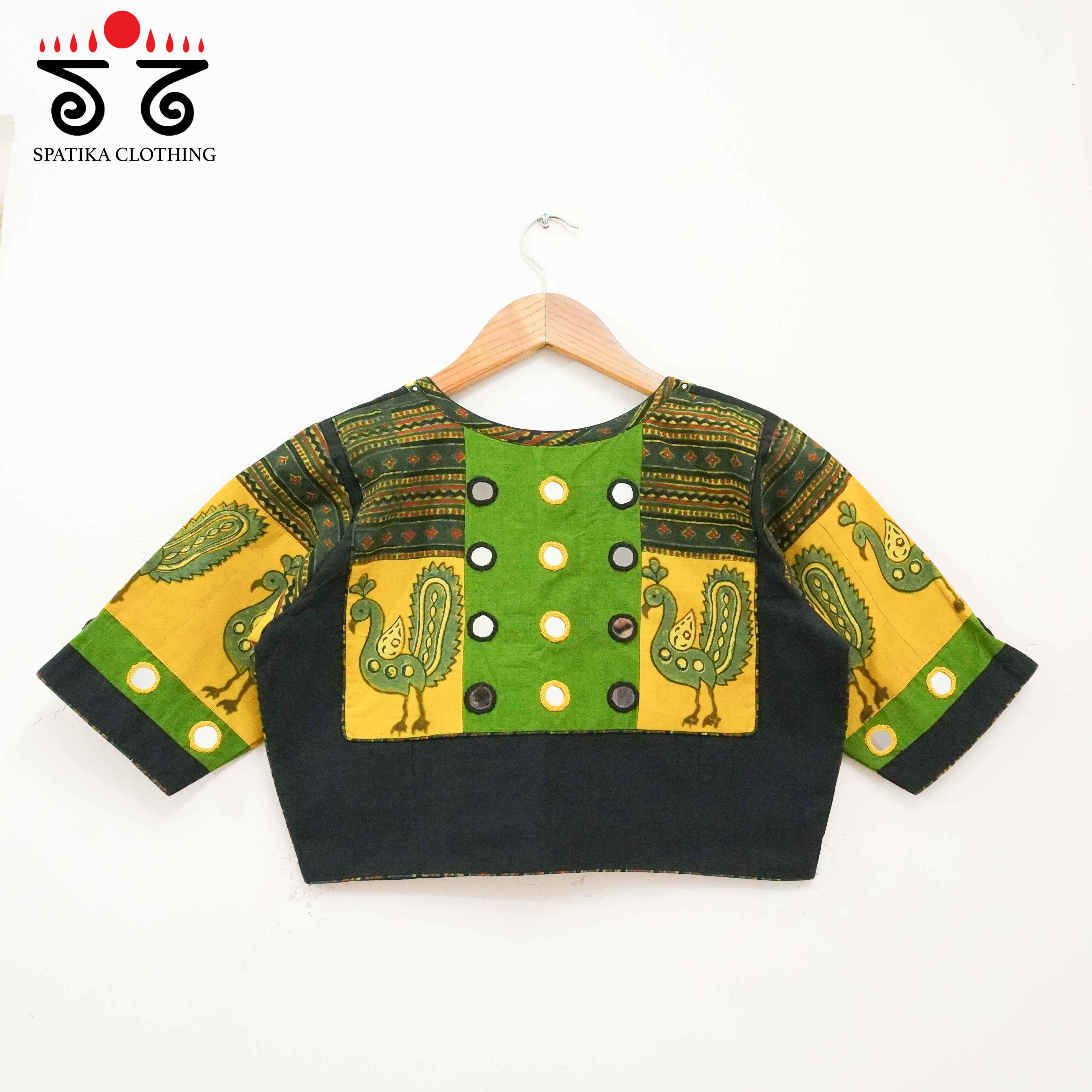 The Morni - Mirror work  Blouse