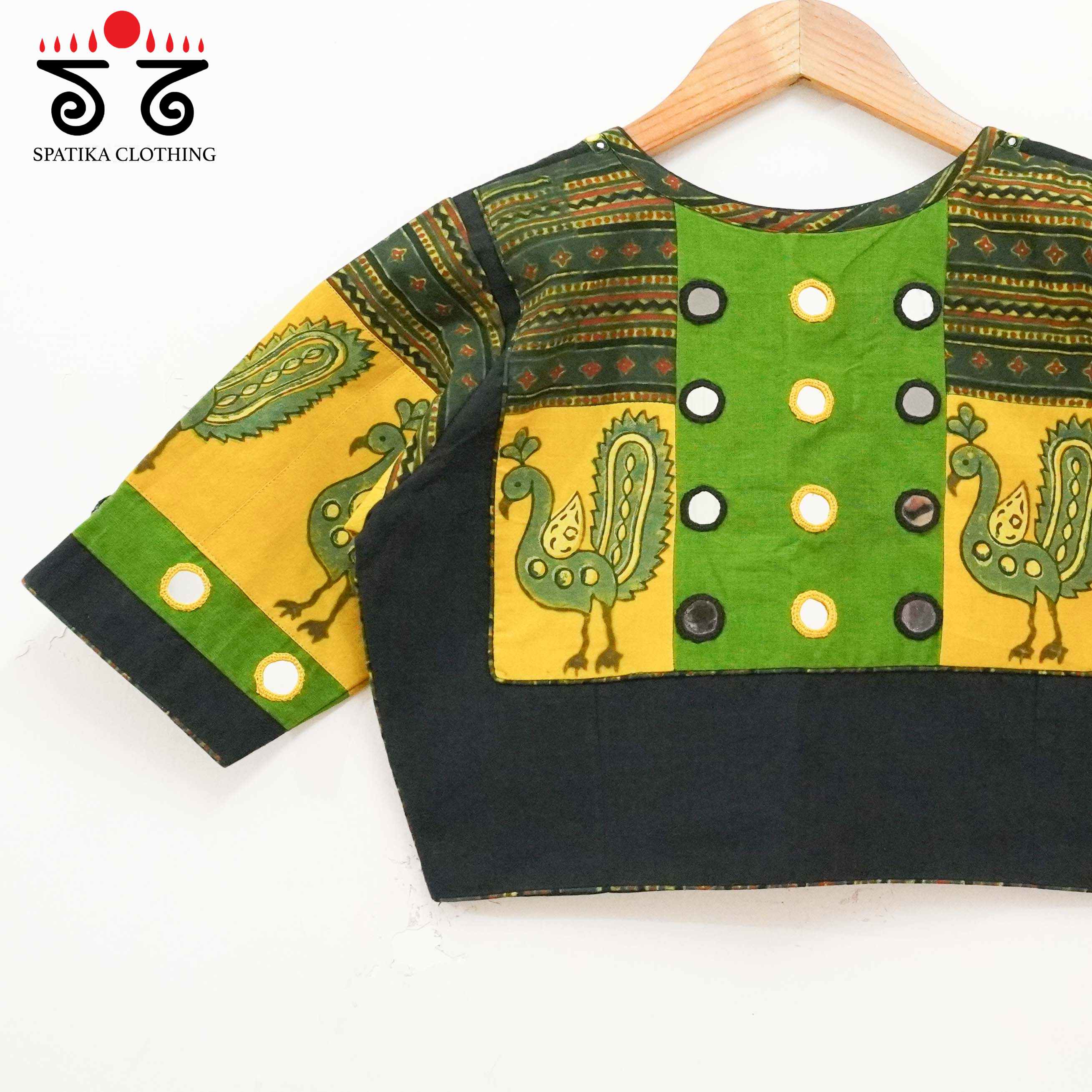 The Morni - Mirror work  Blouse