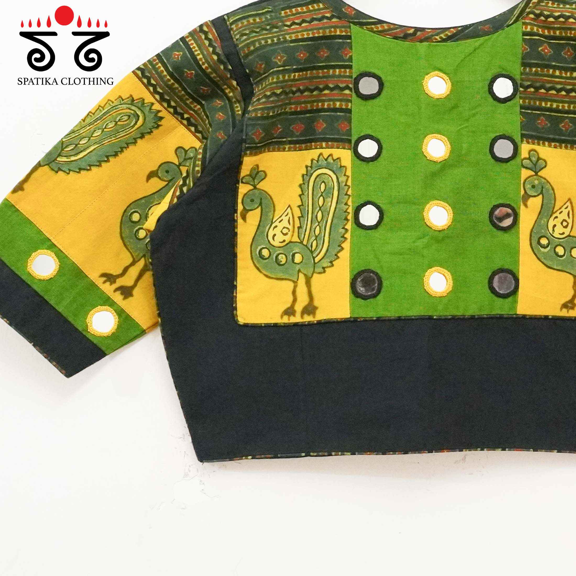 The Morni - Mirror work  Blouse