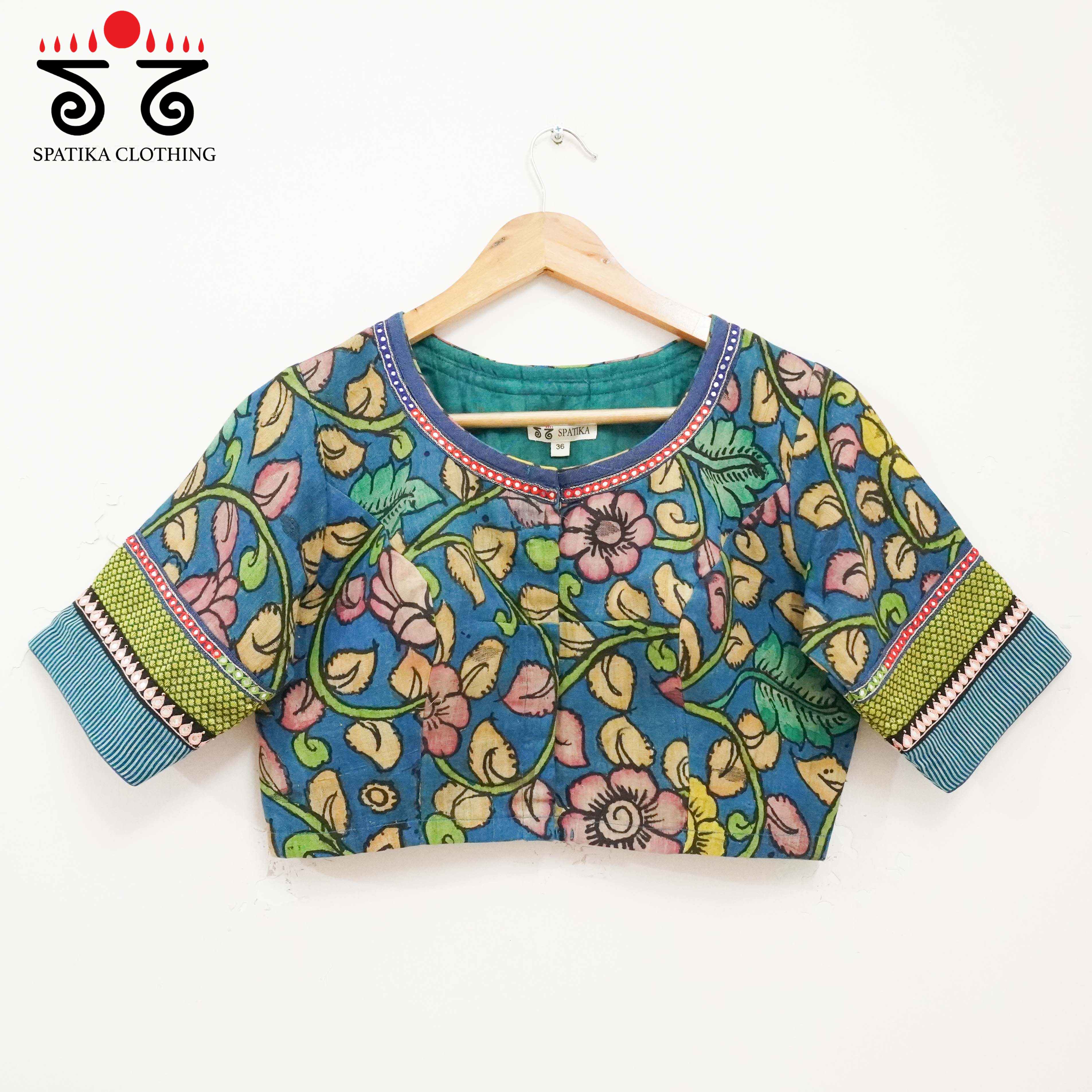 Pen Kalamkari - Handcrafted Blouse