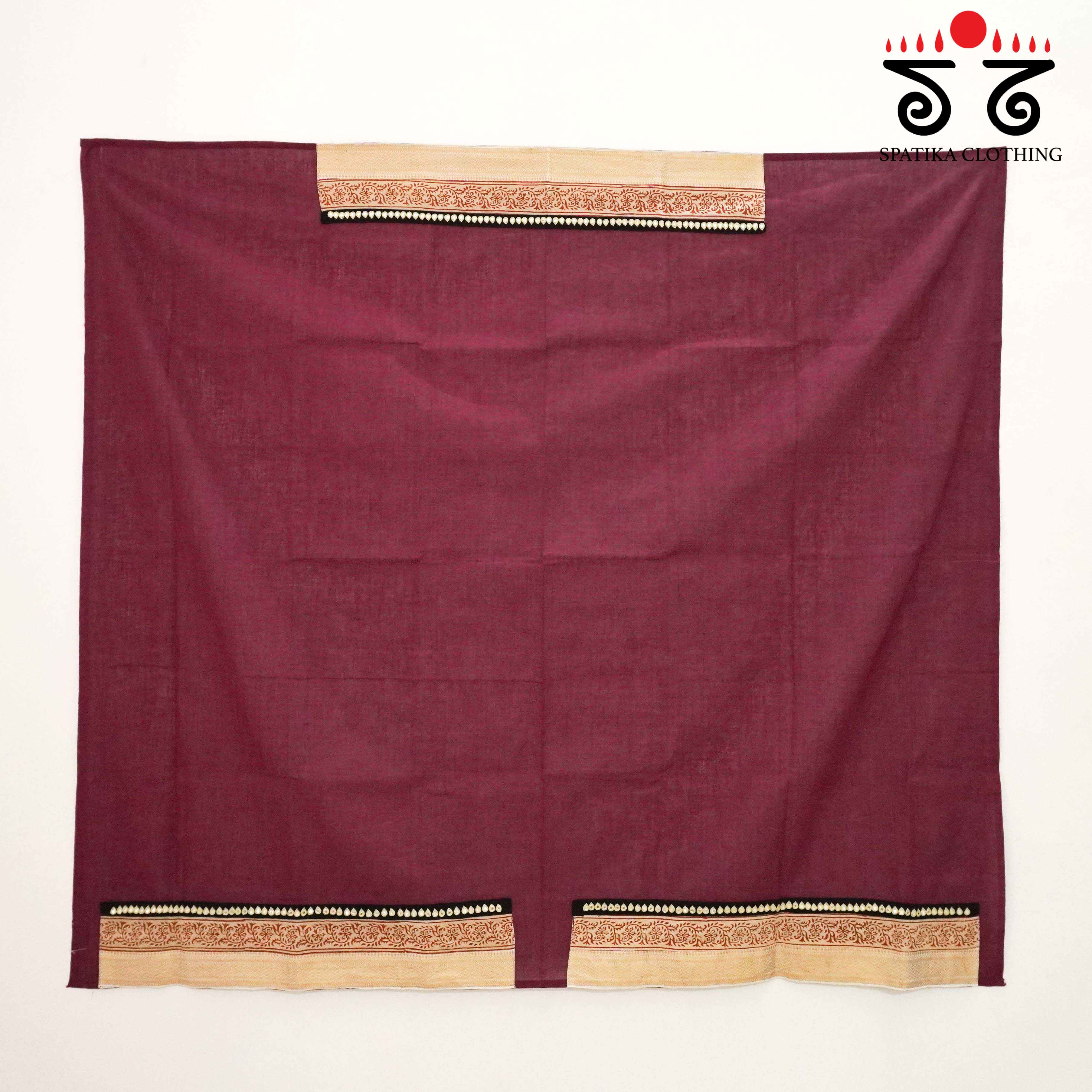 Hand Embroidered Blouse Fabric