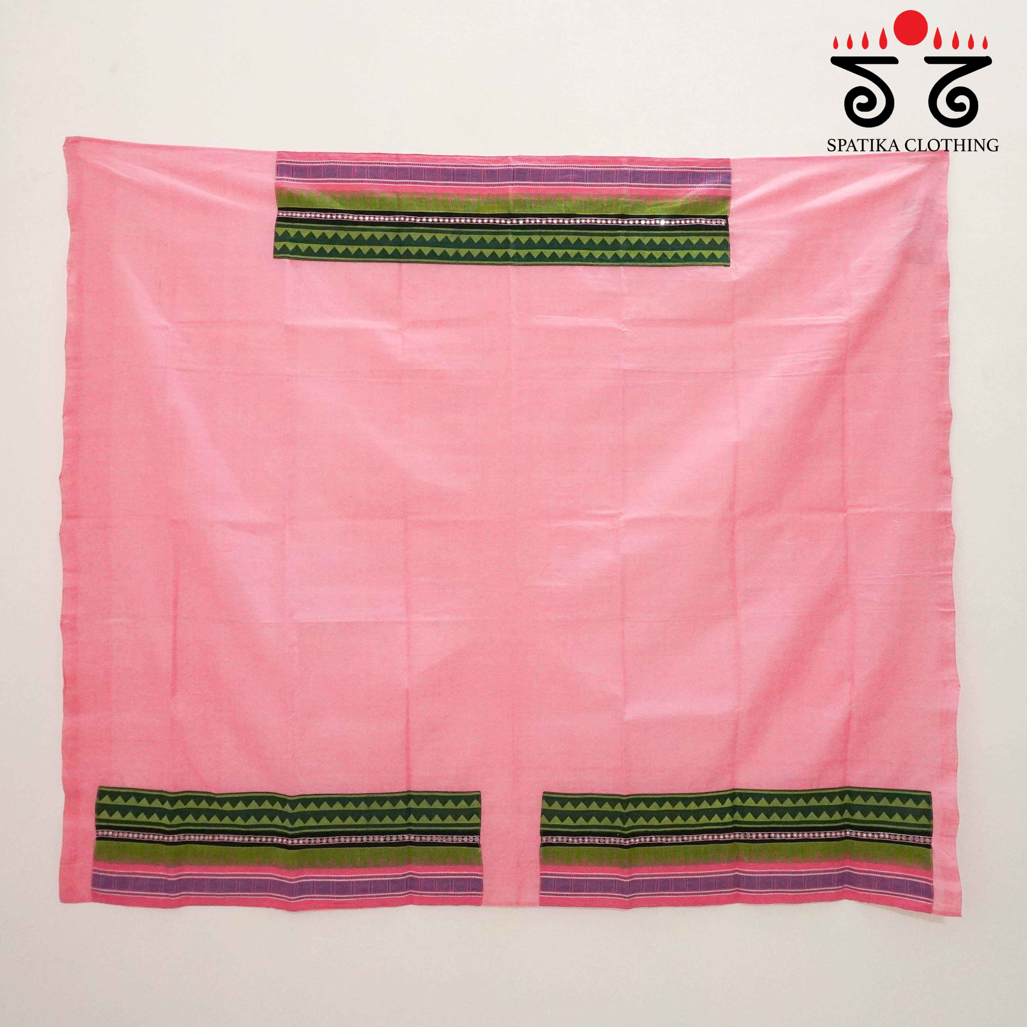 Hand Embroidered Ponduru Blouse Fabric