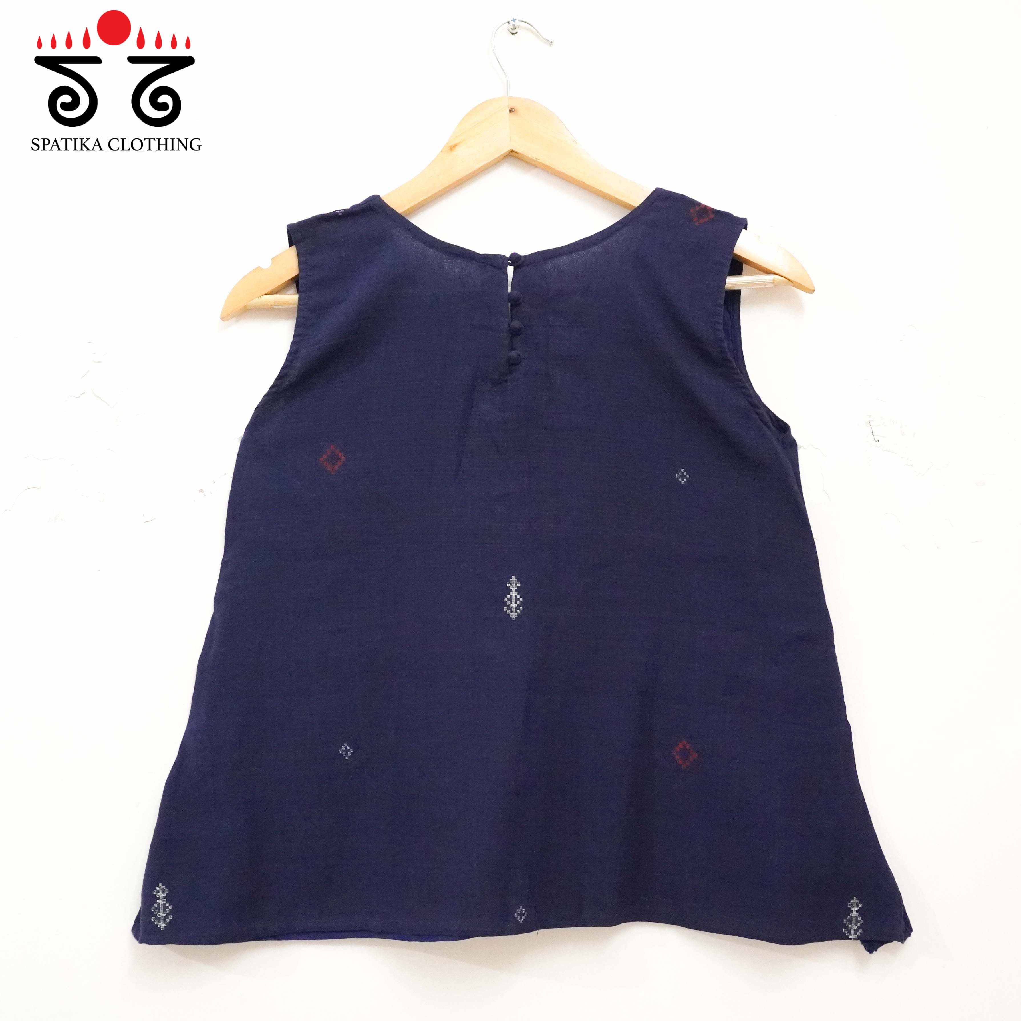 Hand Embroidered Crop Top