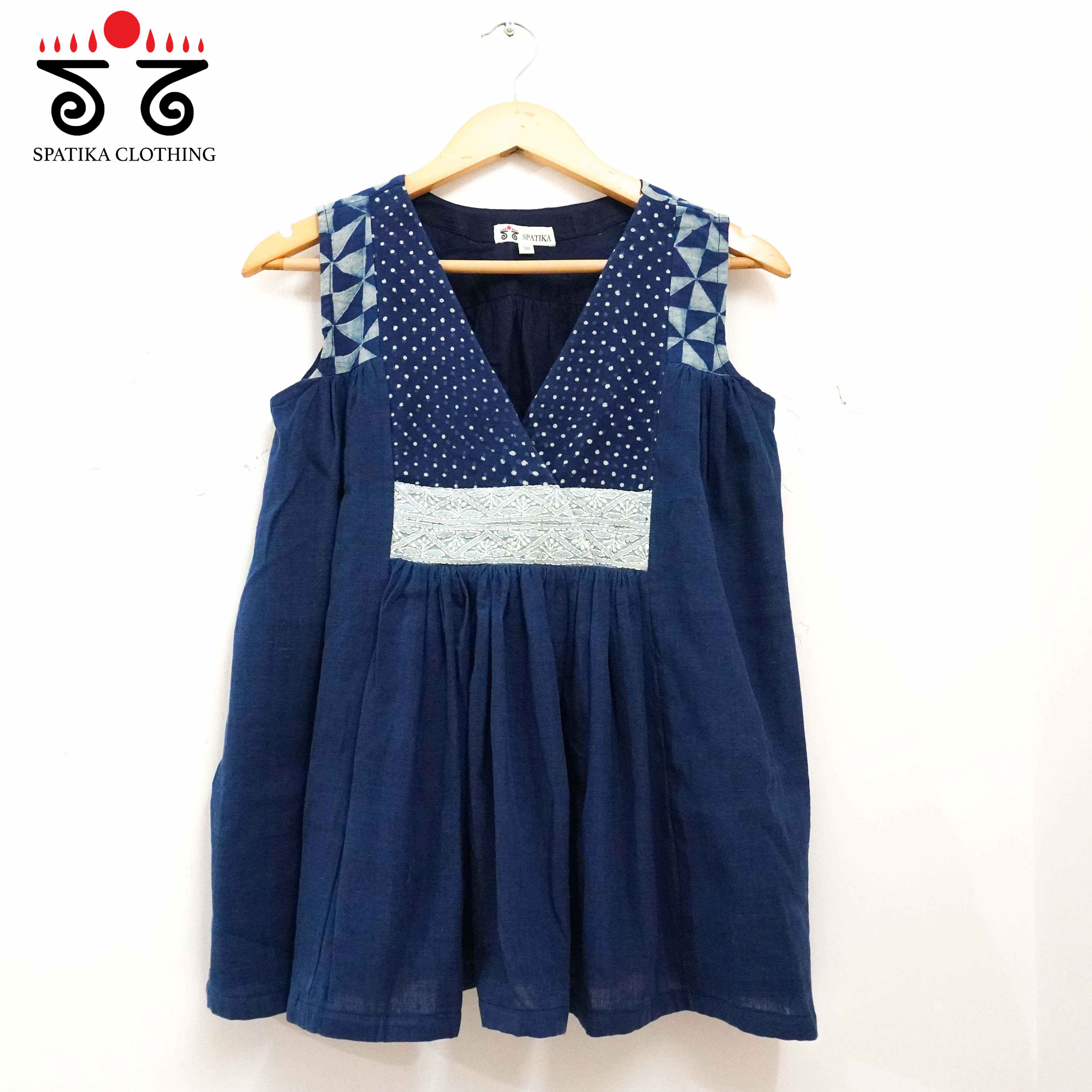 Hand Embroidered Crop Top