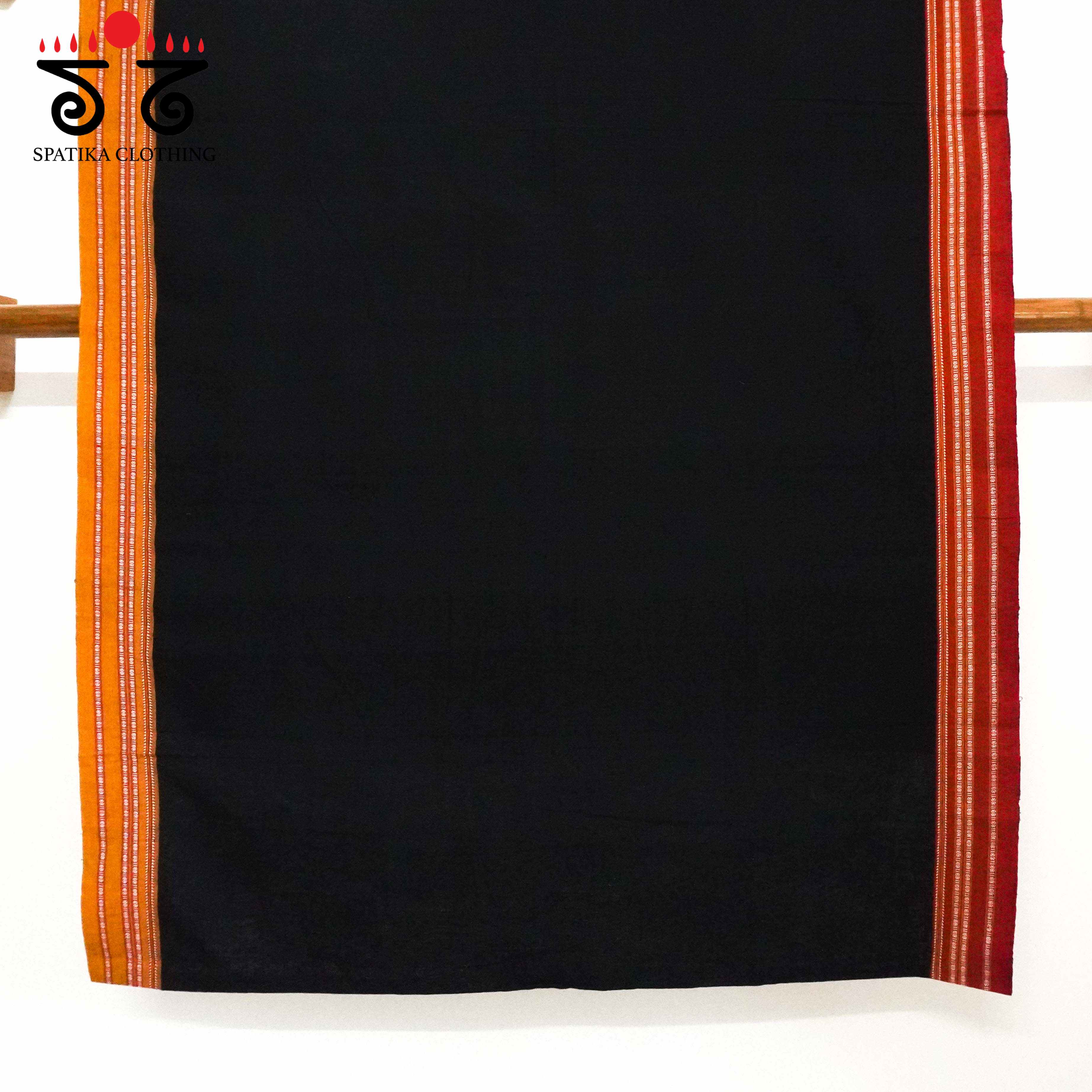 Ilkal Handwoven Cotton Saree - Pen Kalamkari Blouse