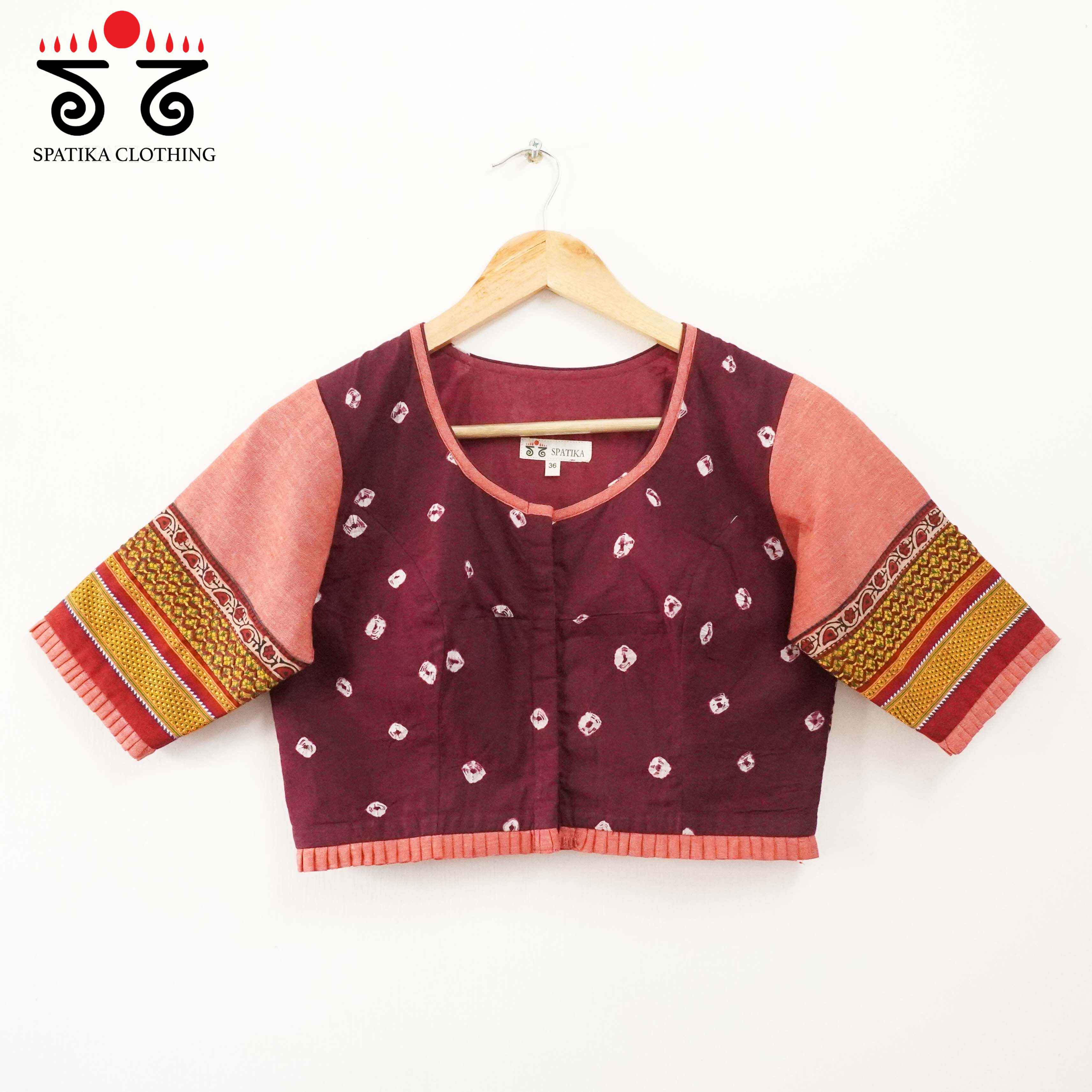 Bandhini-Khun Handcrafted Blouse