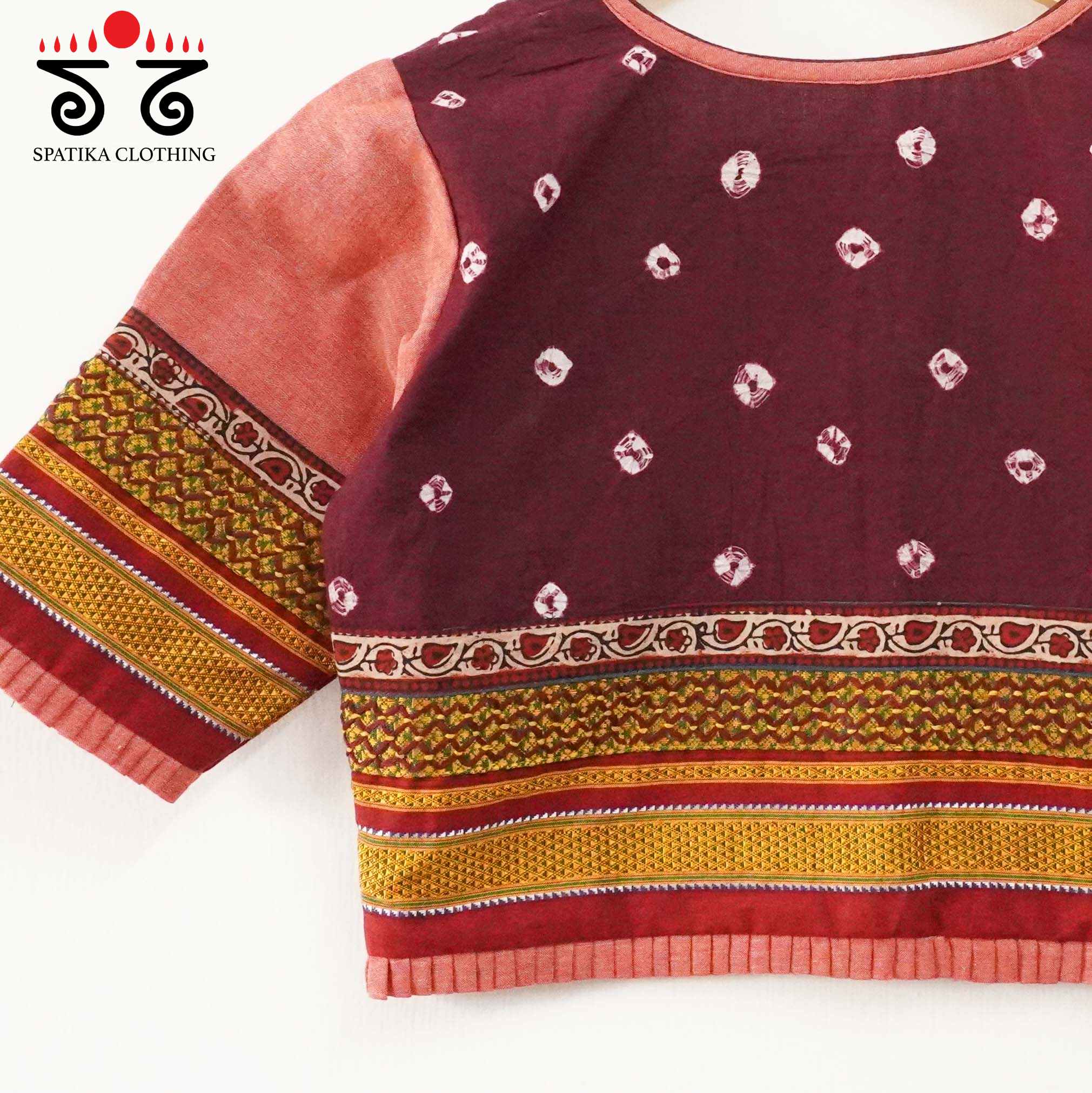 Bandhini-Khun Handcrafted Blouse