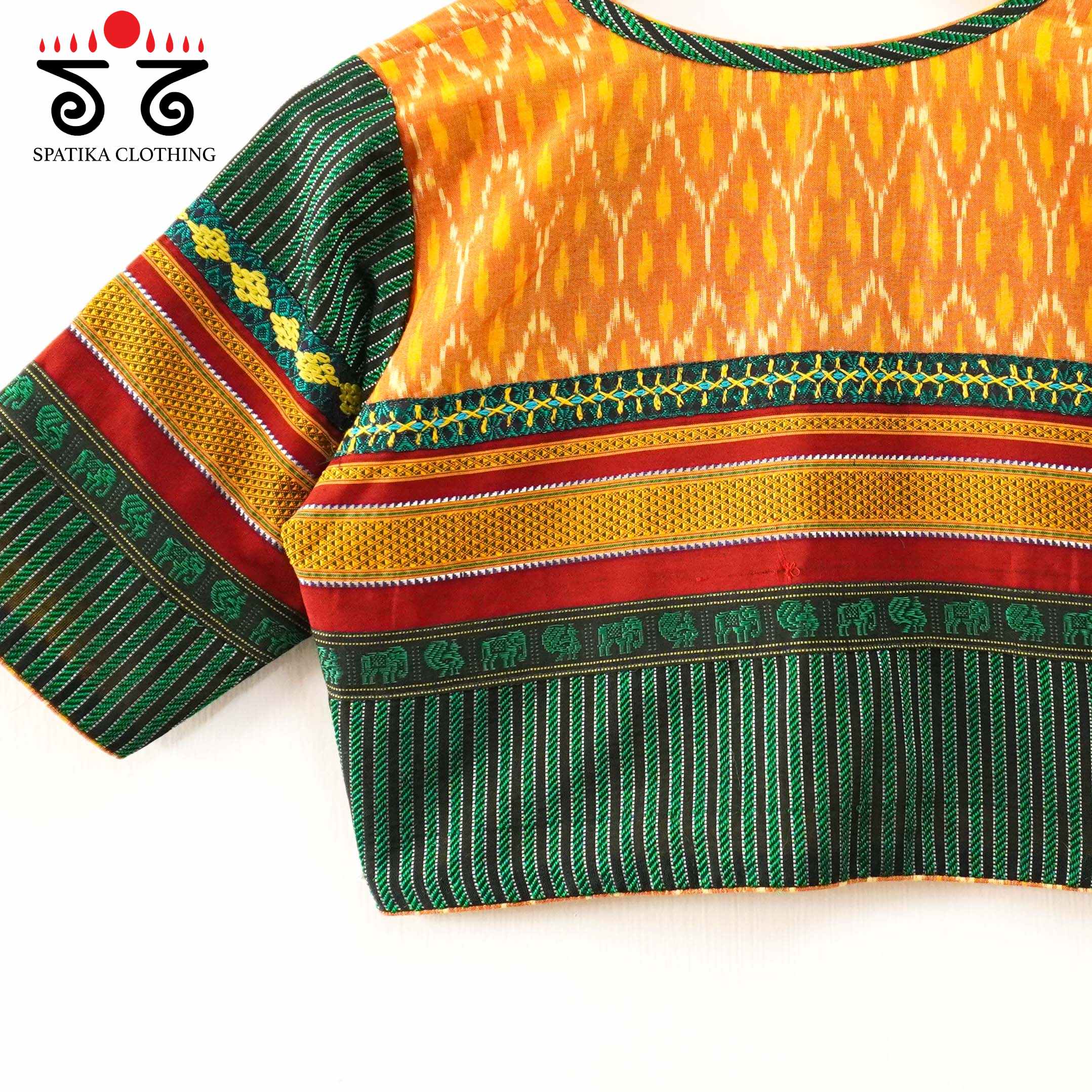 Ikat Khun-Hand crafted Blouse