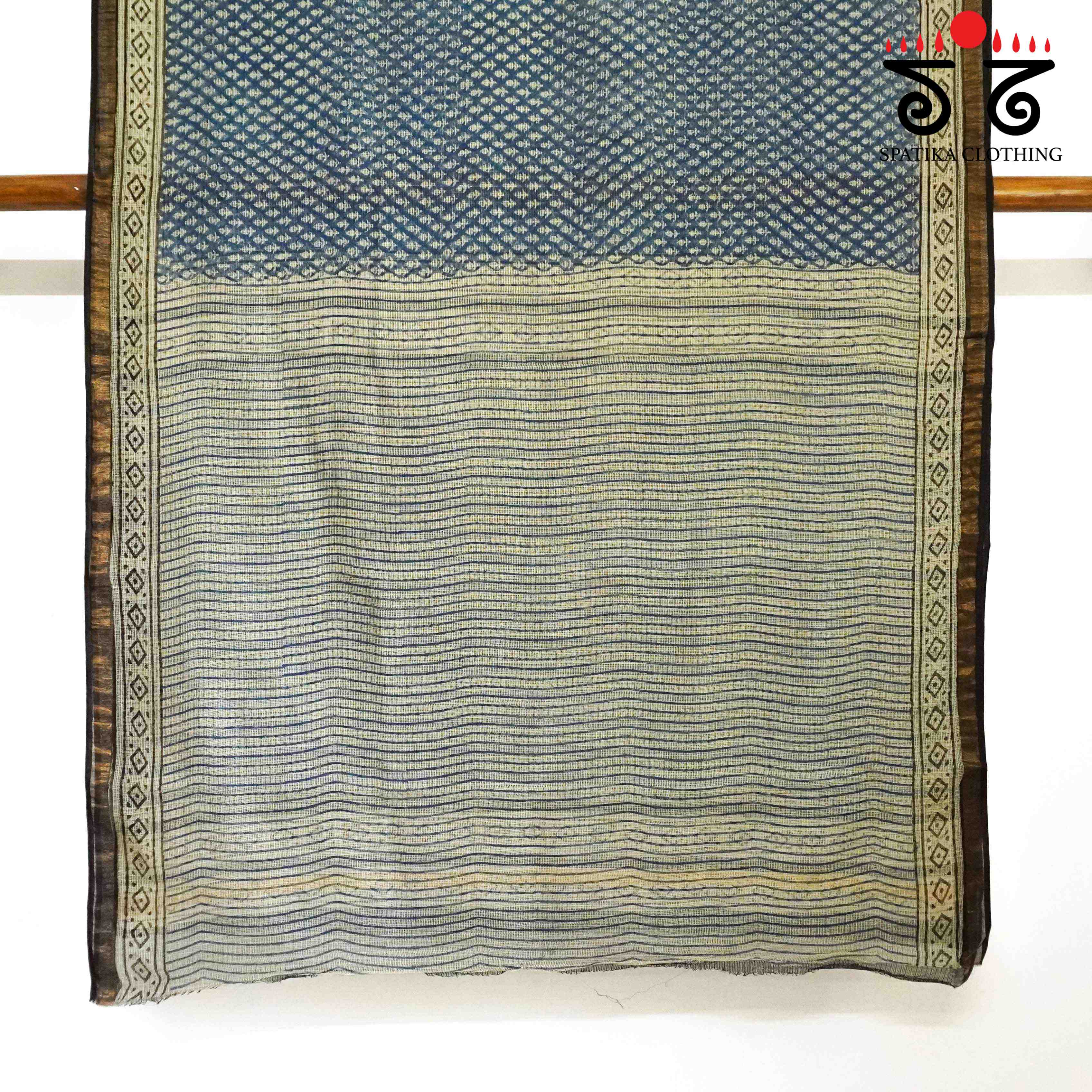 Kota Hand block printed saree