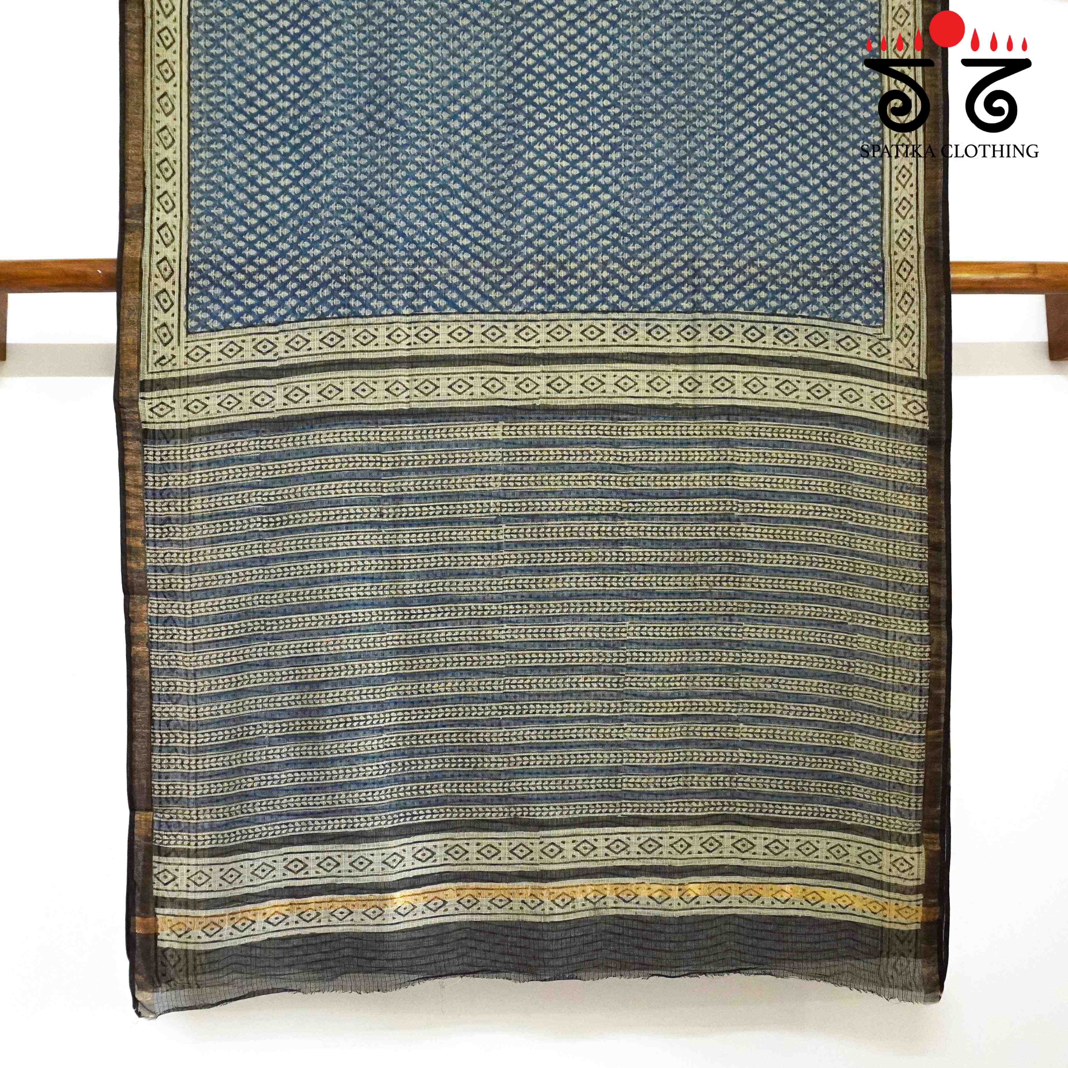 Kota Hand block printed saree