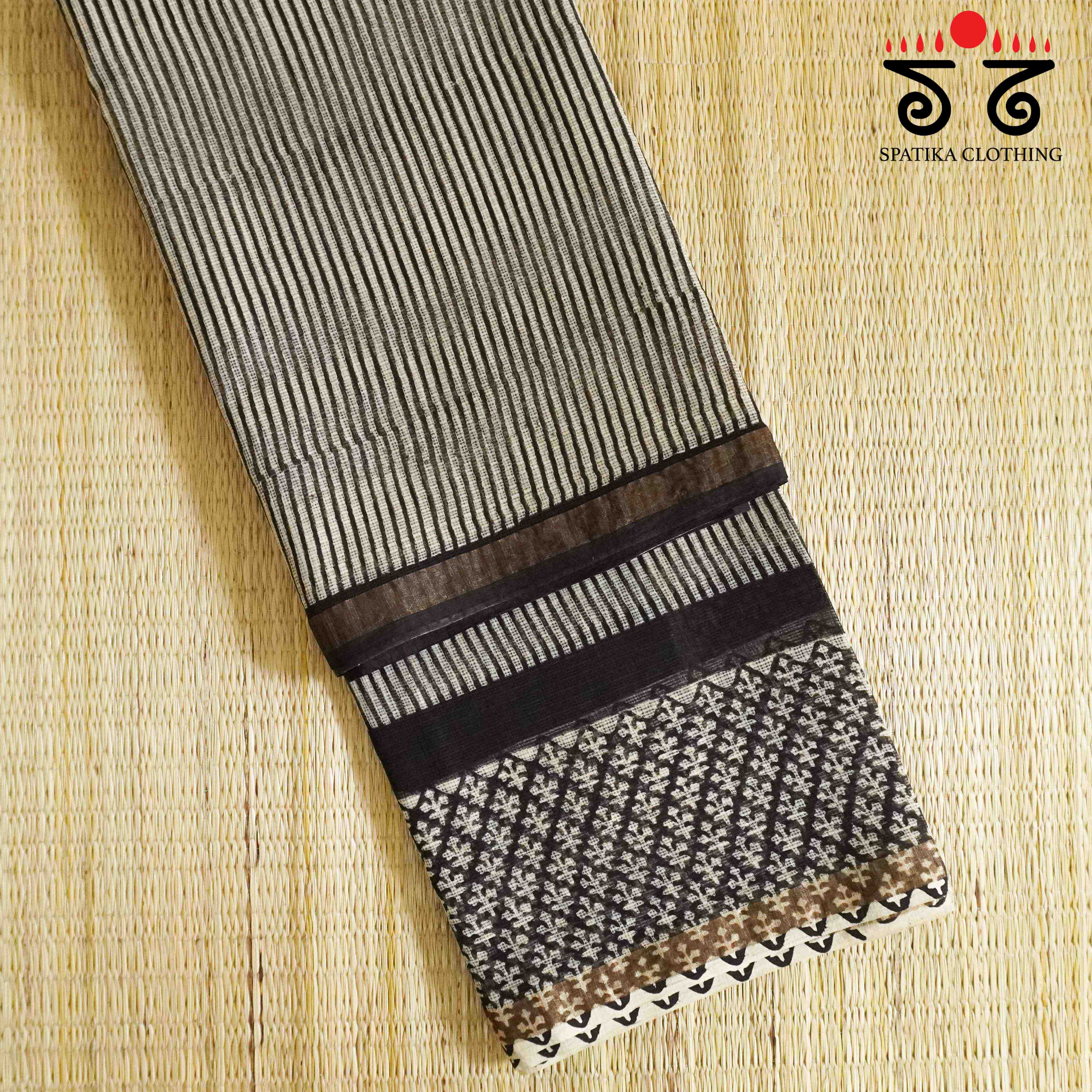 Kota Hand block printed saree