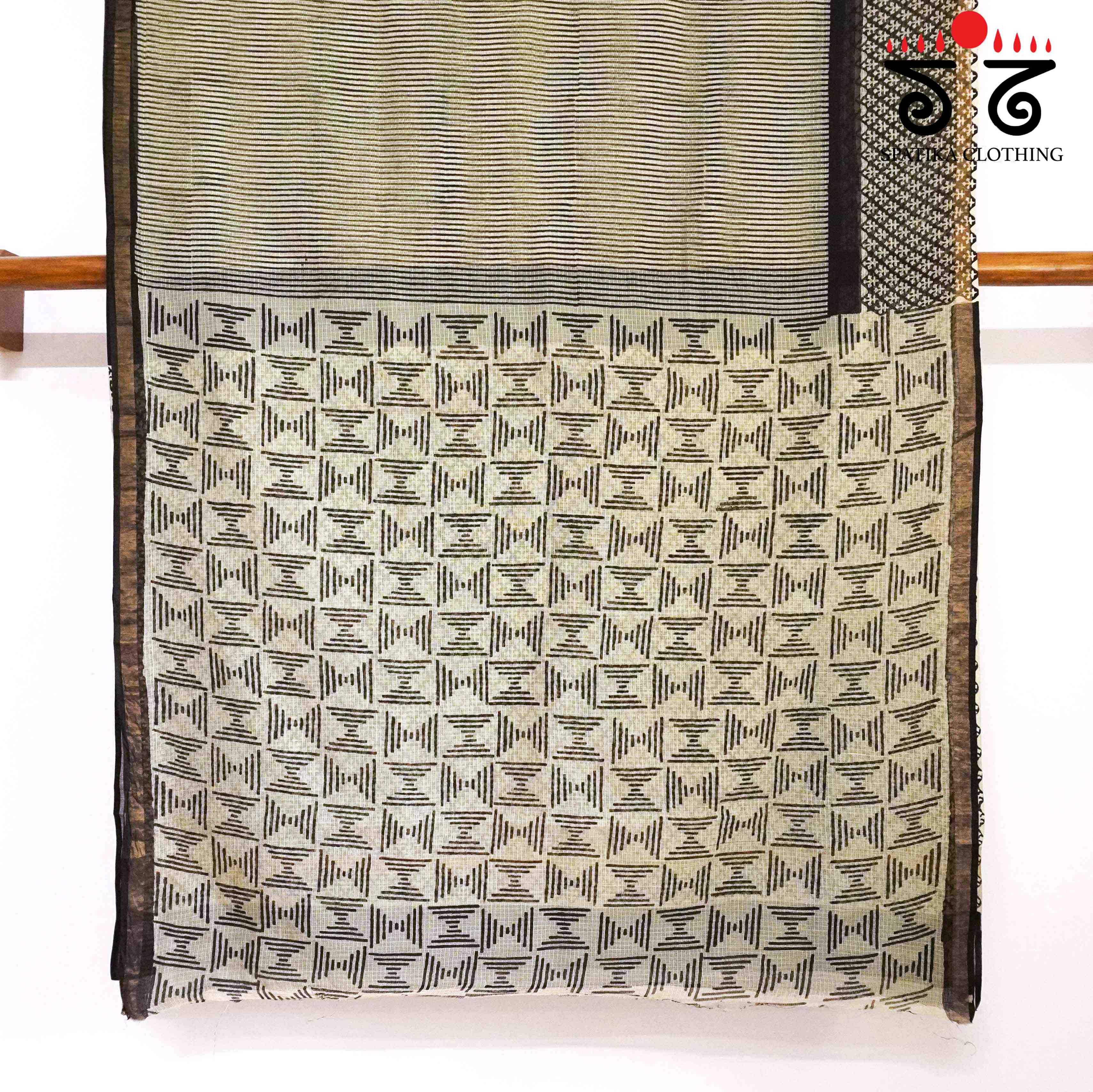 Kota Hand block printed saree