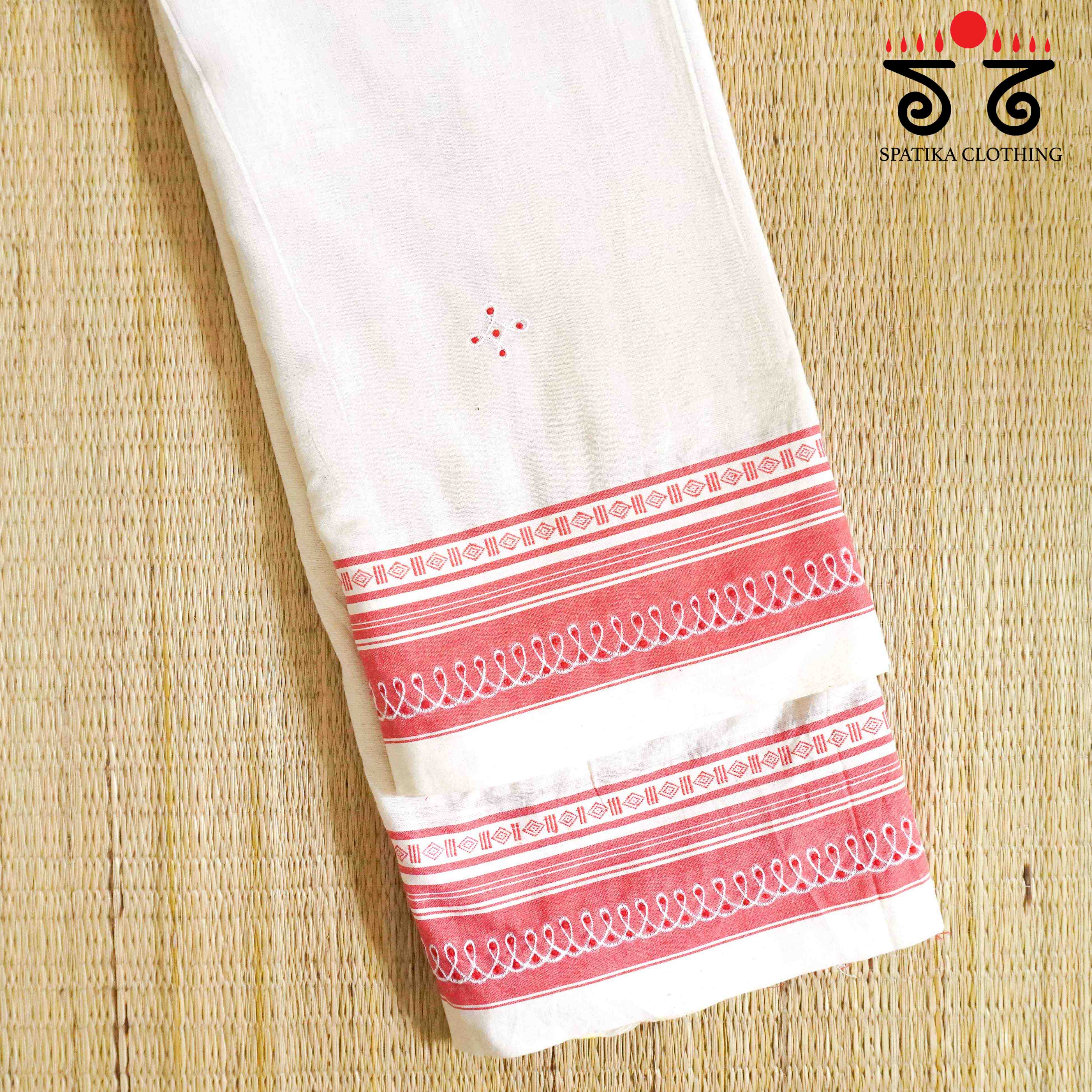Aane Hejje with kolam- Revival Saree