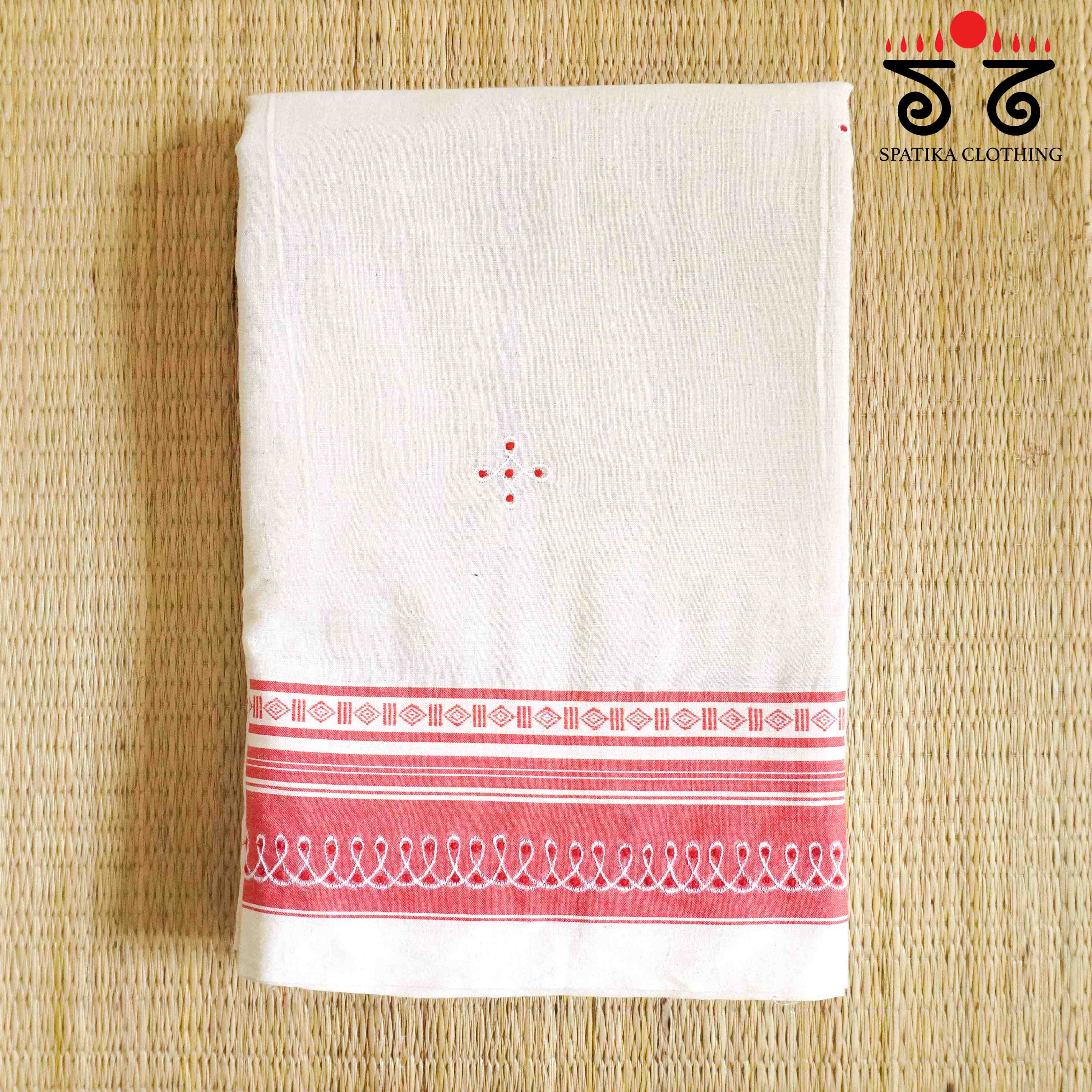 Aane Hejje with kolam- Revival Saree