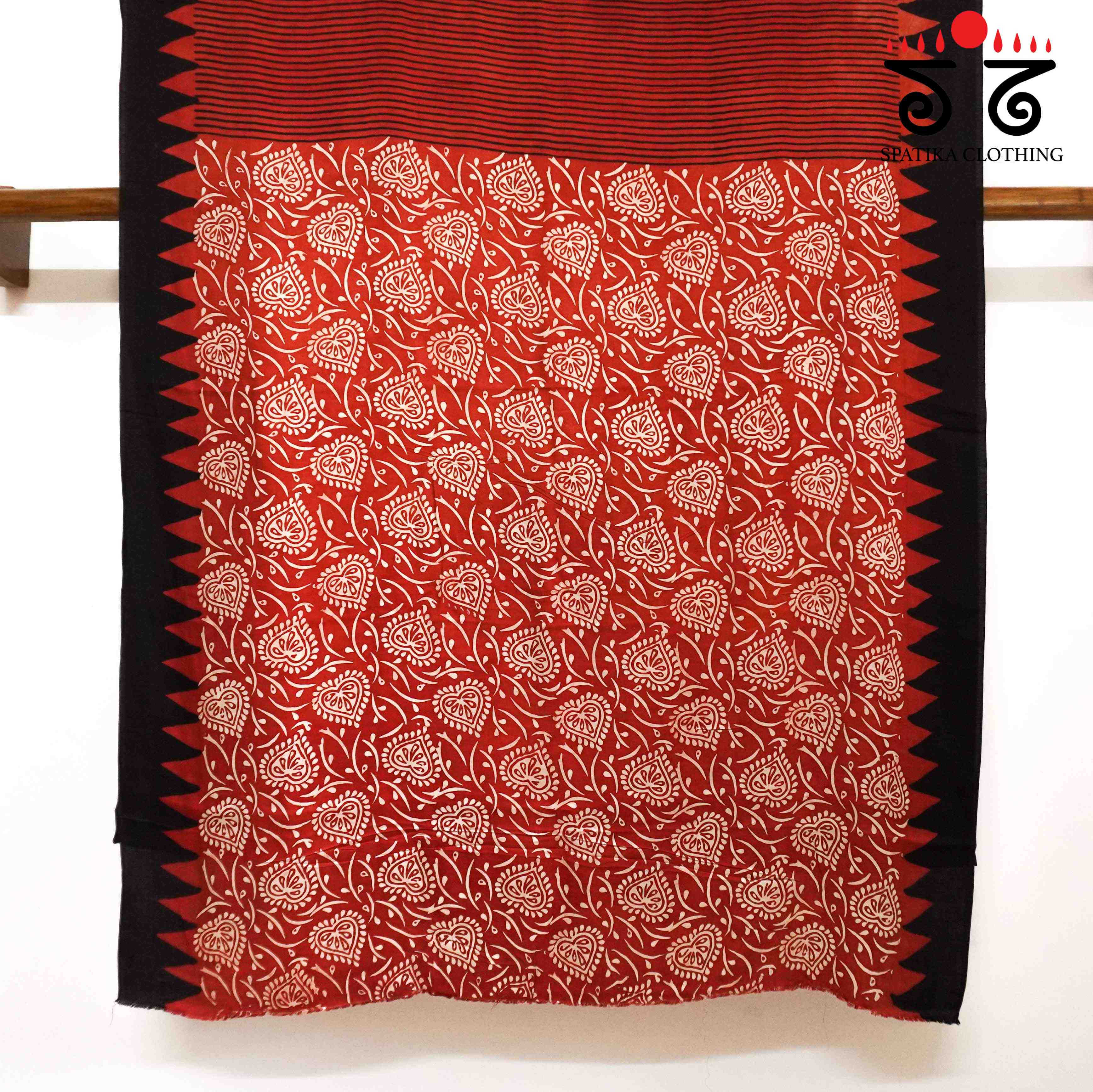 Ajrak Modal Silk Saree