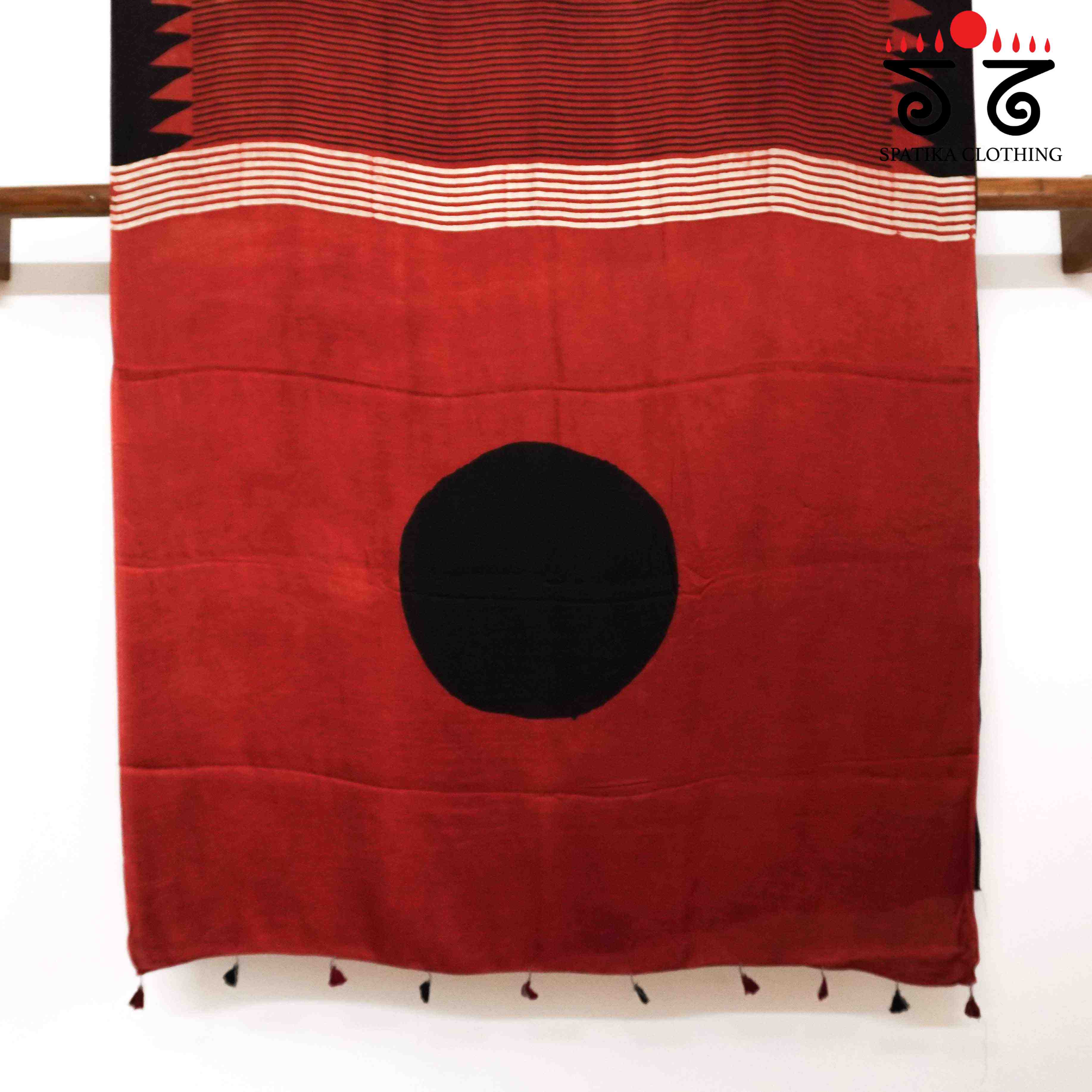 Ajrak Modal Silk Saree