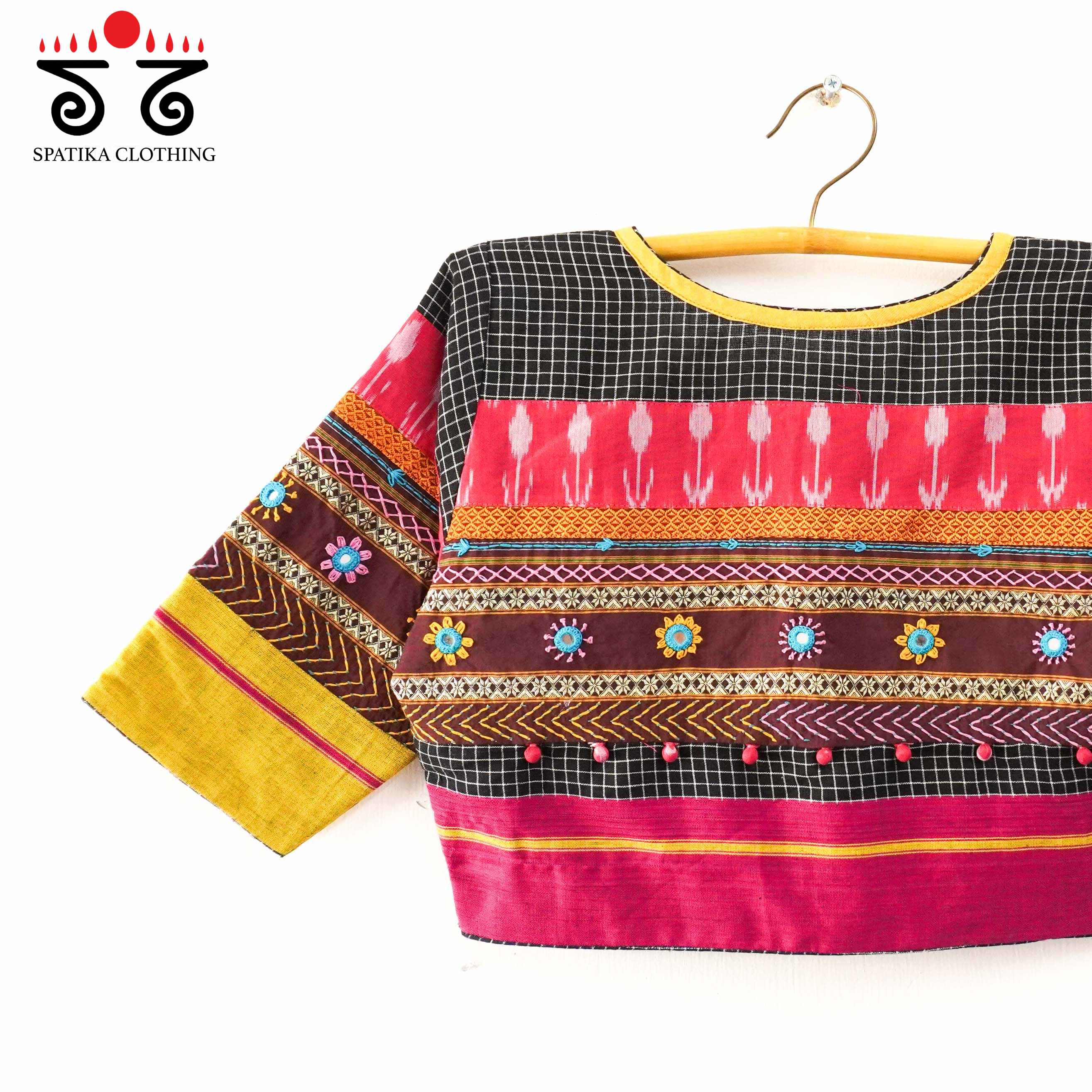 The Patteda Anchu - Lambani Blouse