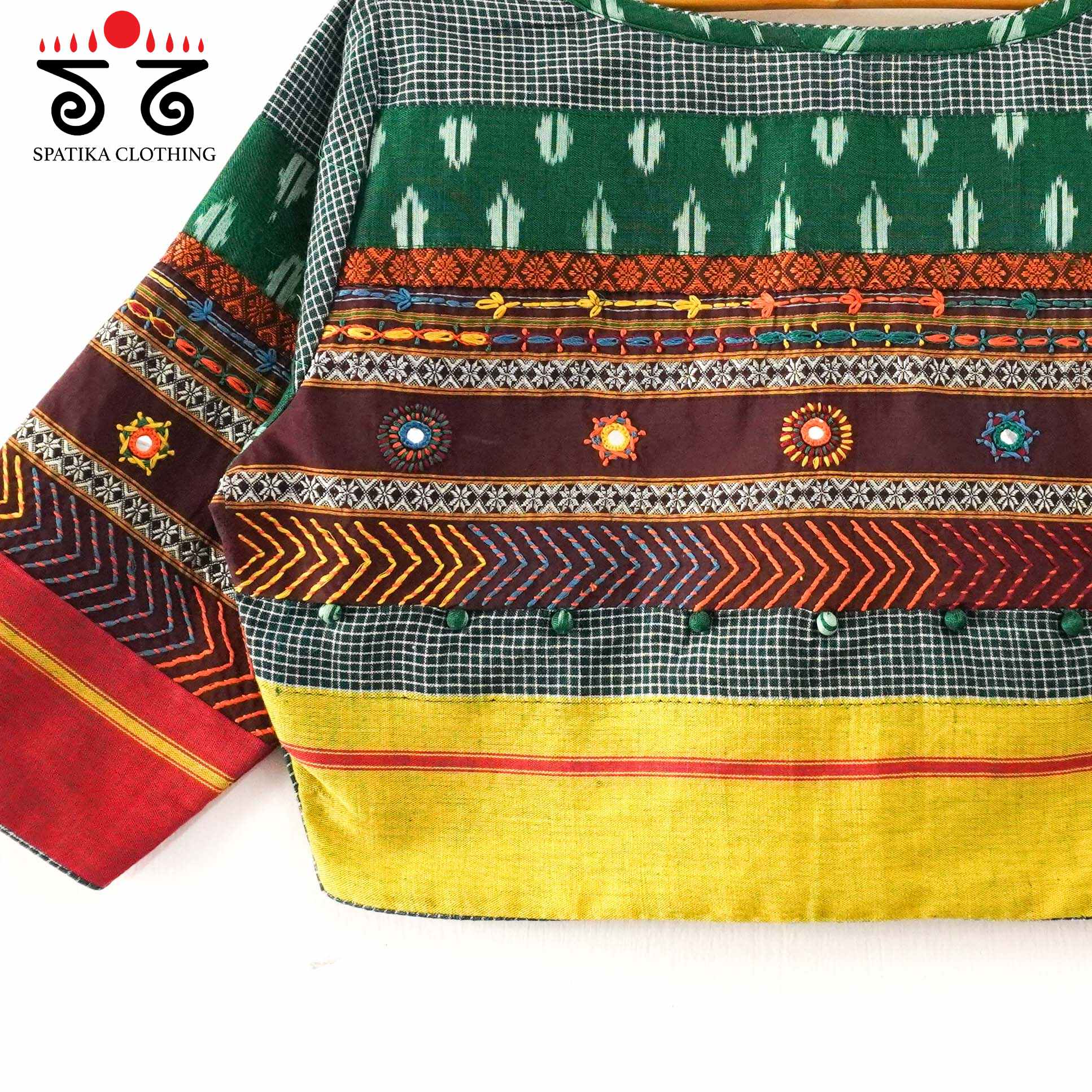 The Patteda Anchu - Lambani Blouse