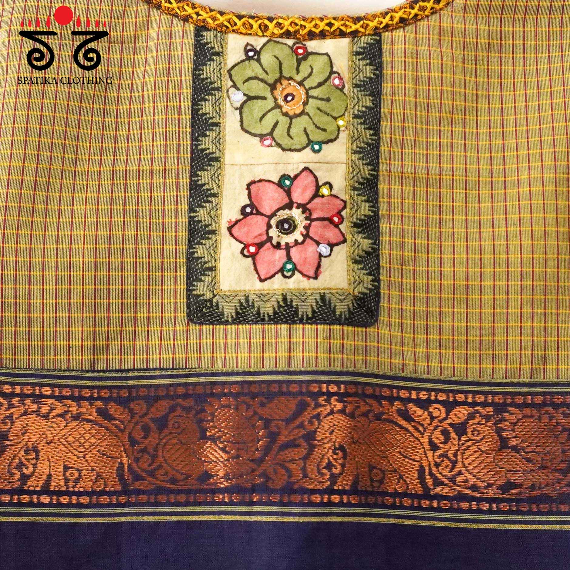 Chettinad - Pen Kalamkari Blouse -New!