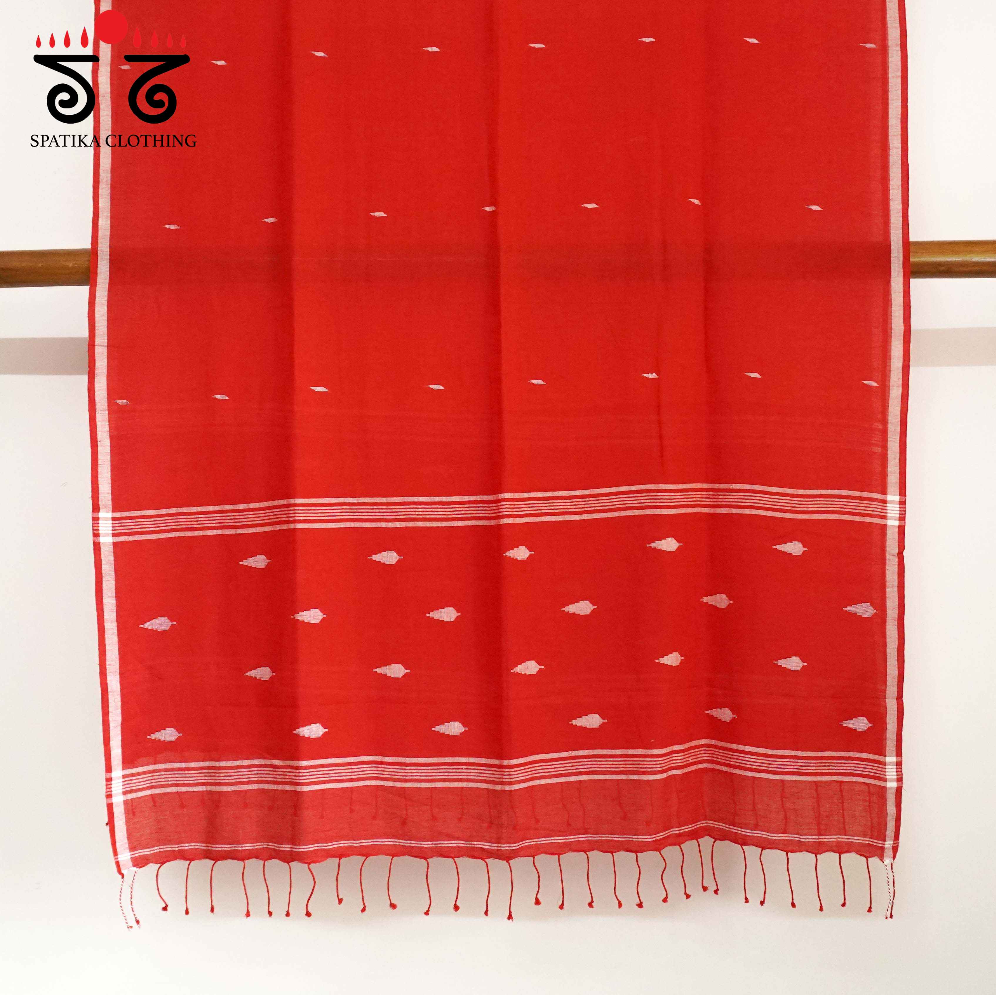 Jamdhani on Bengal Cotton Dupatta
