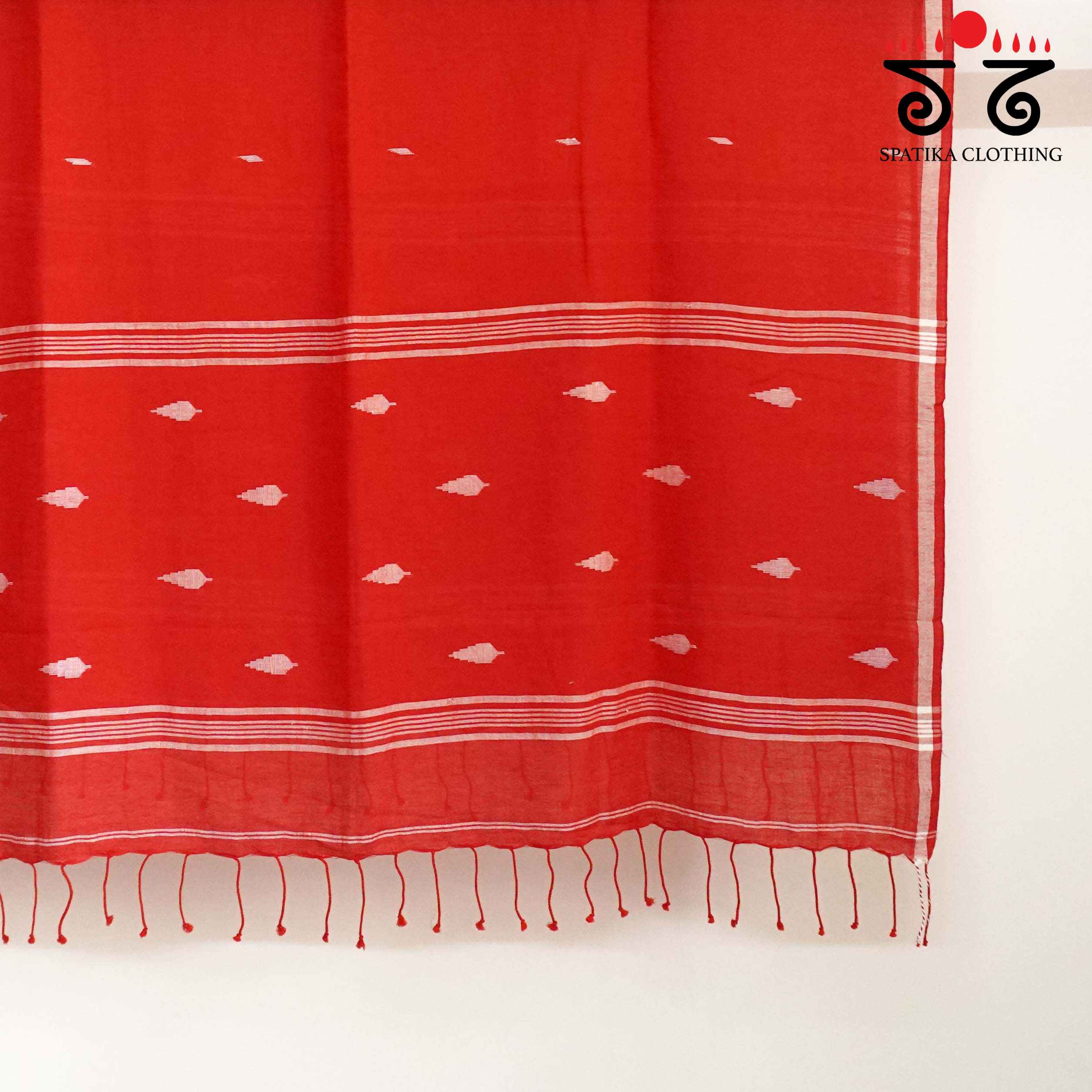 Jamdhani on Bengal Cotton Dupatta