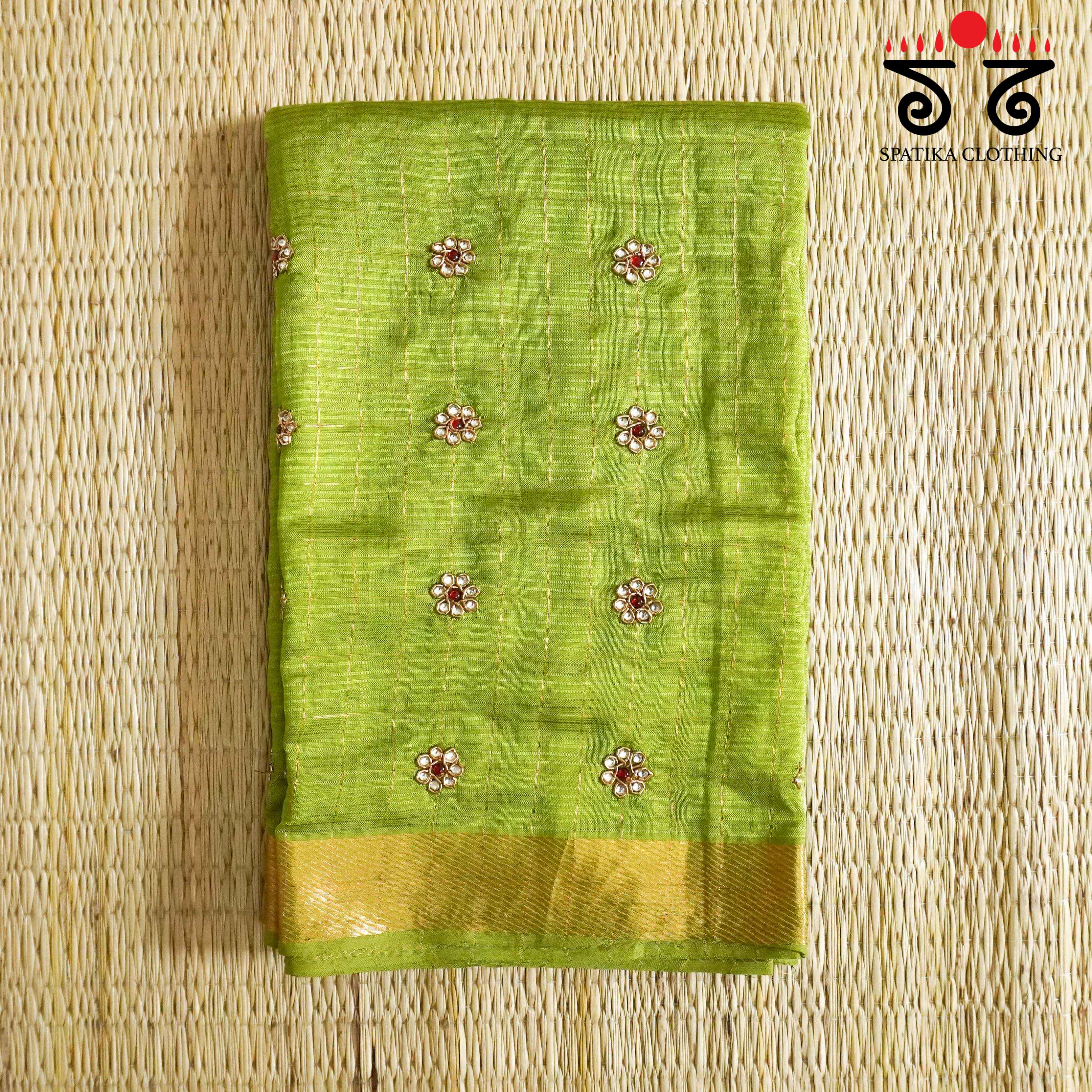 Mangalgiri Silk Cotton Blouse Fabric