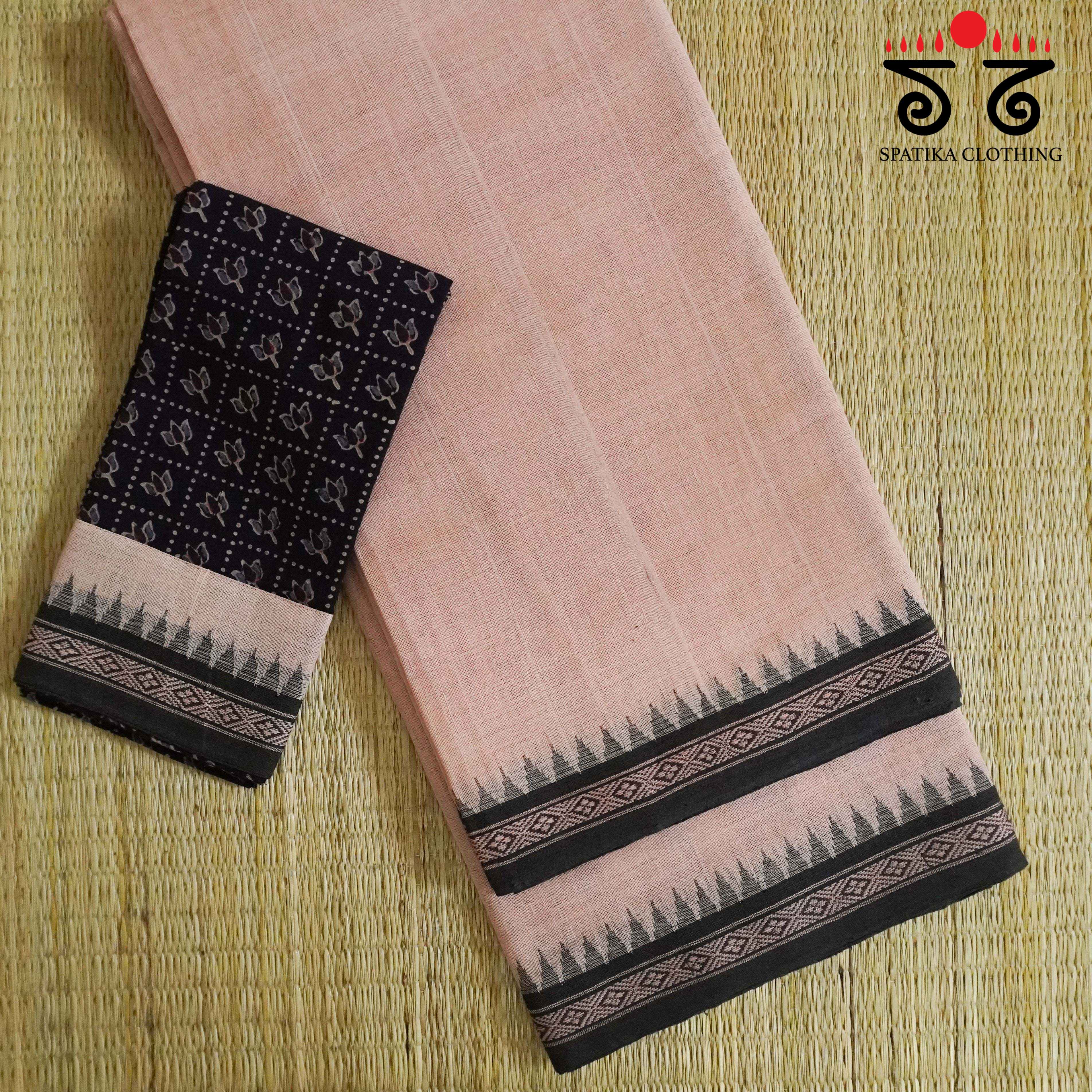 Ponduru Handspun Cotton Saree - With Special Blouse