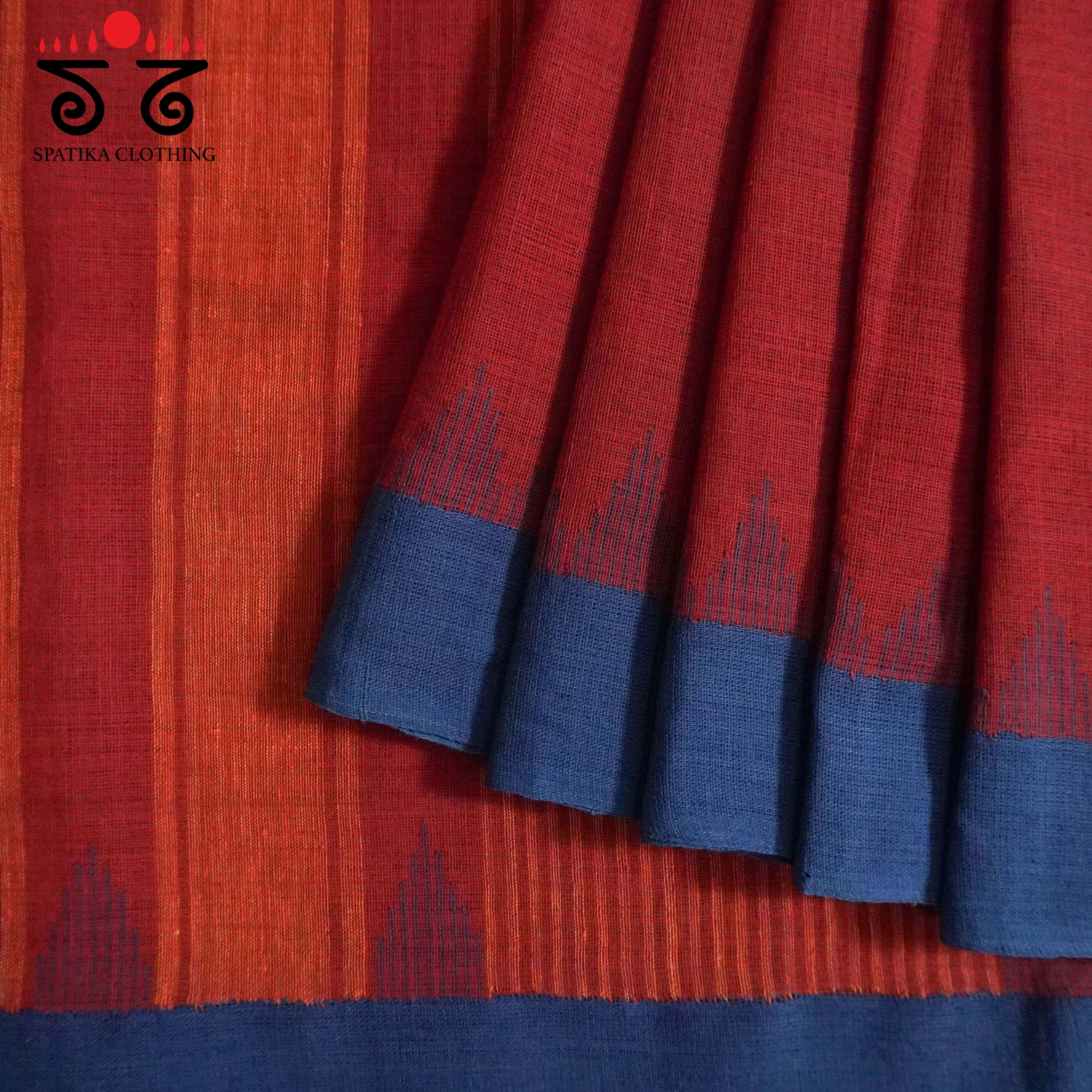 Ponduru Handspun Cotton Saree