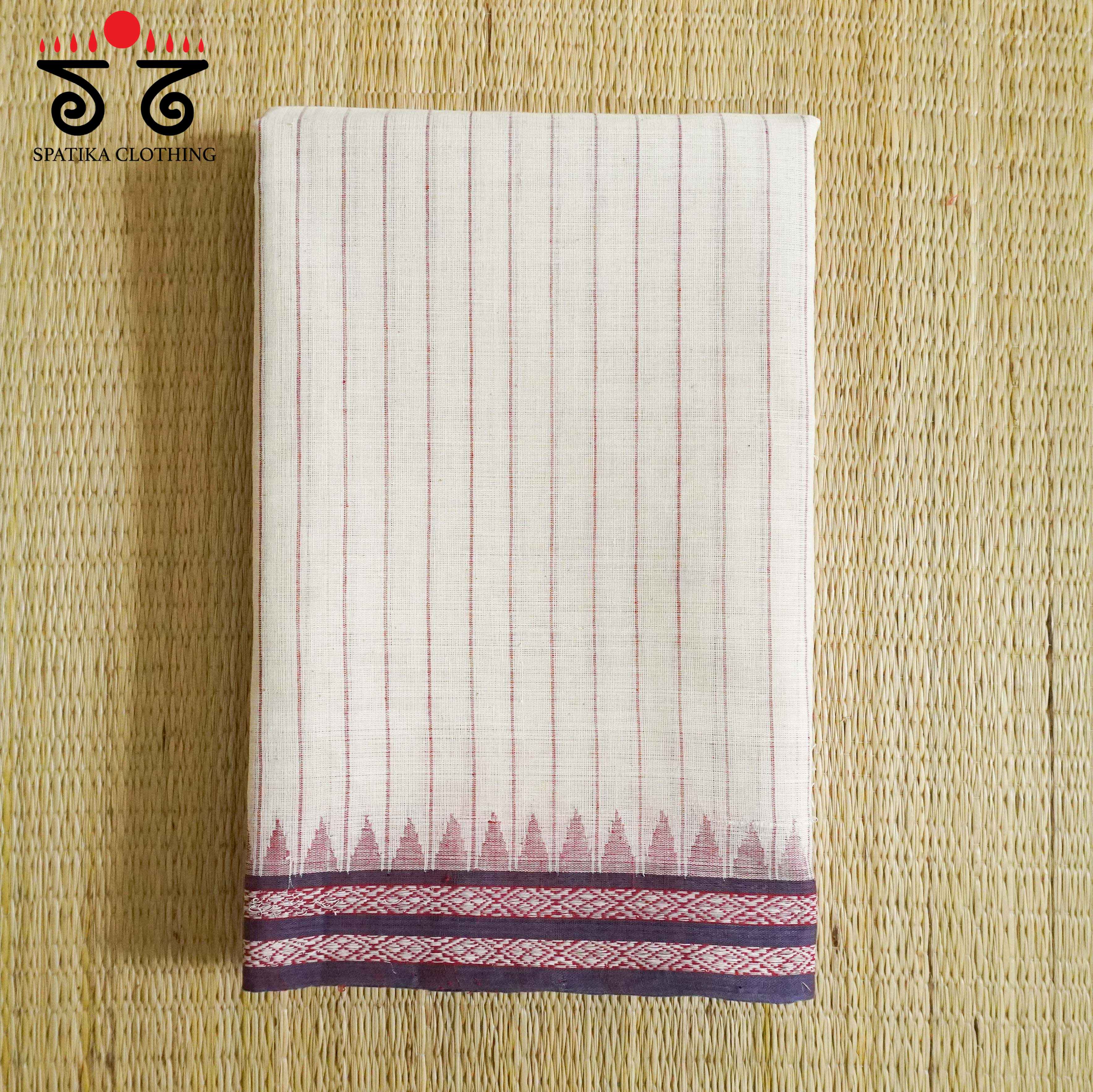 Ponduru Handspun Cotton Saree - With Special Blouse