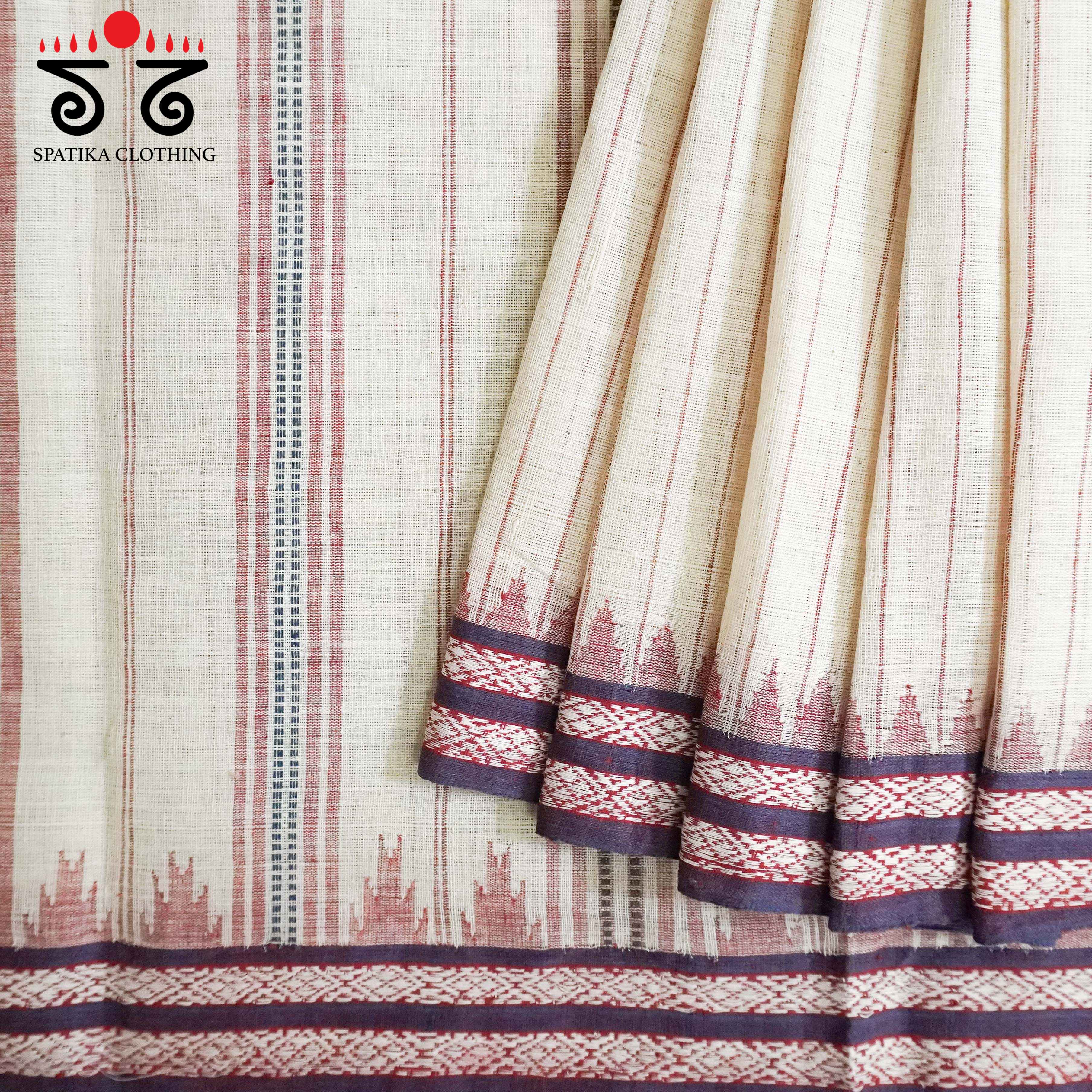 Ponduru Handspun Cotton Saree - With Special Blouse