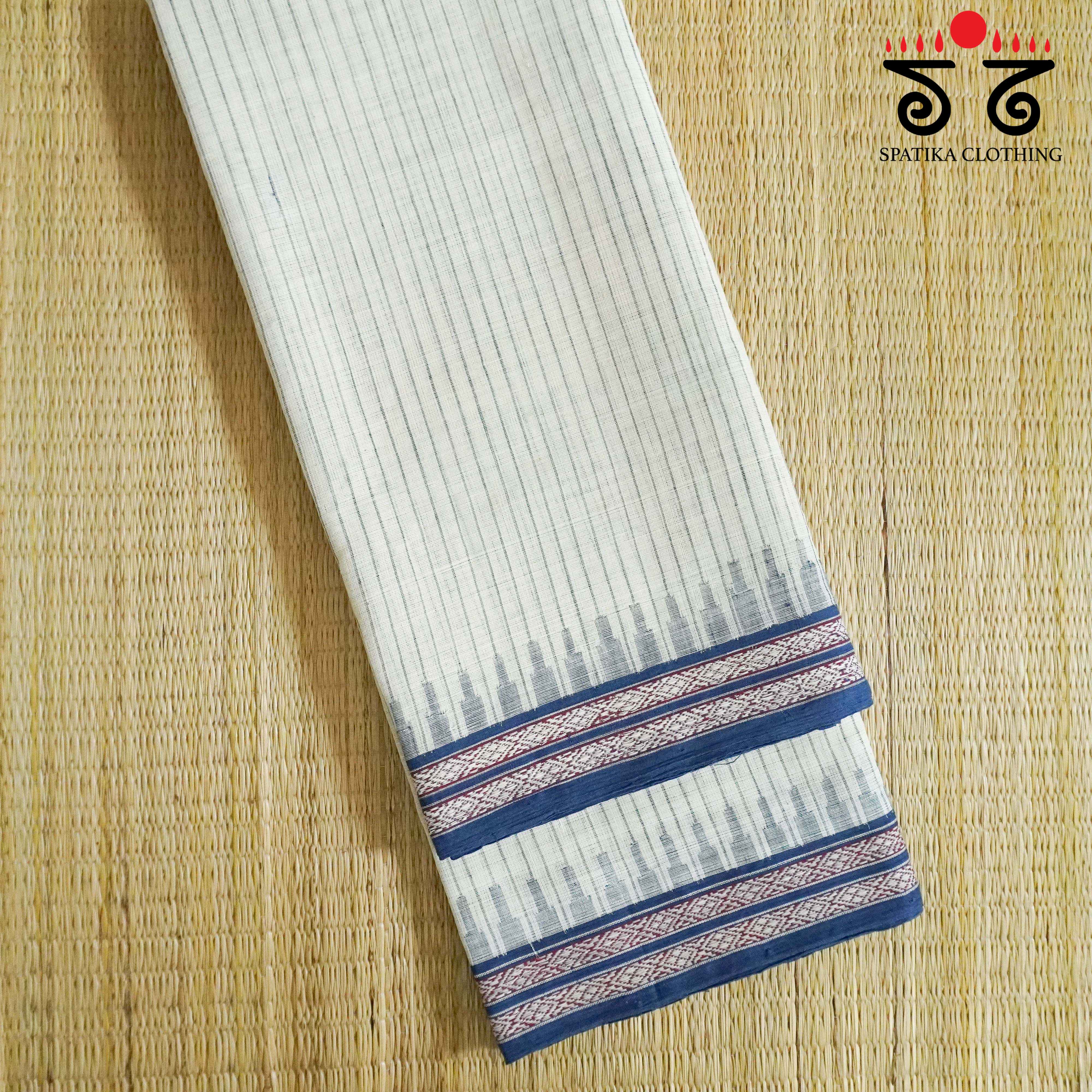 Ponduru Handspun Cotton Saree