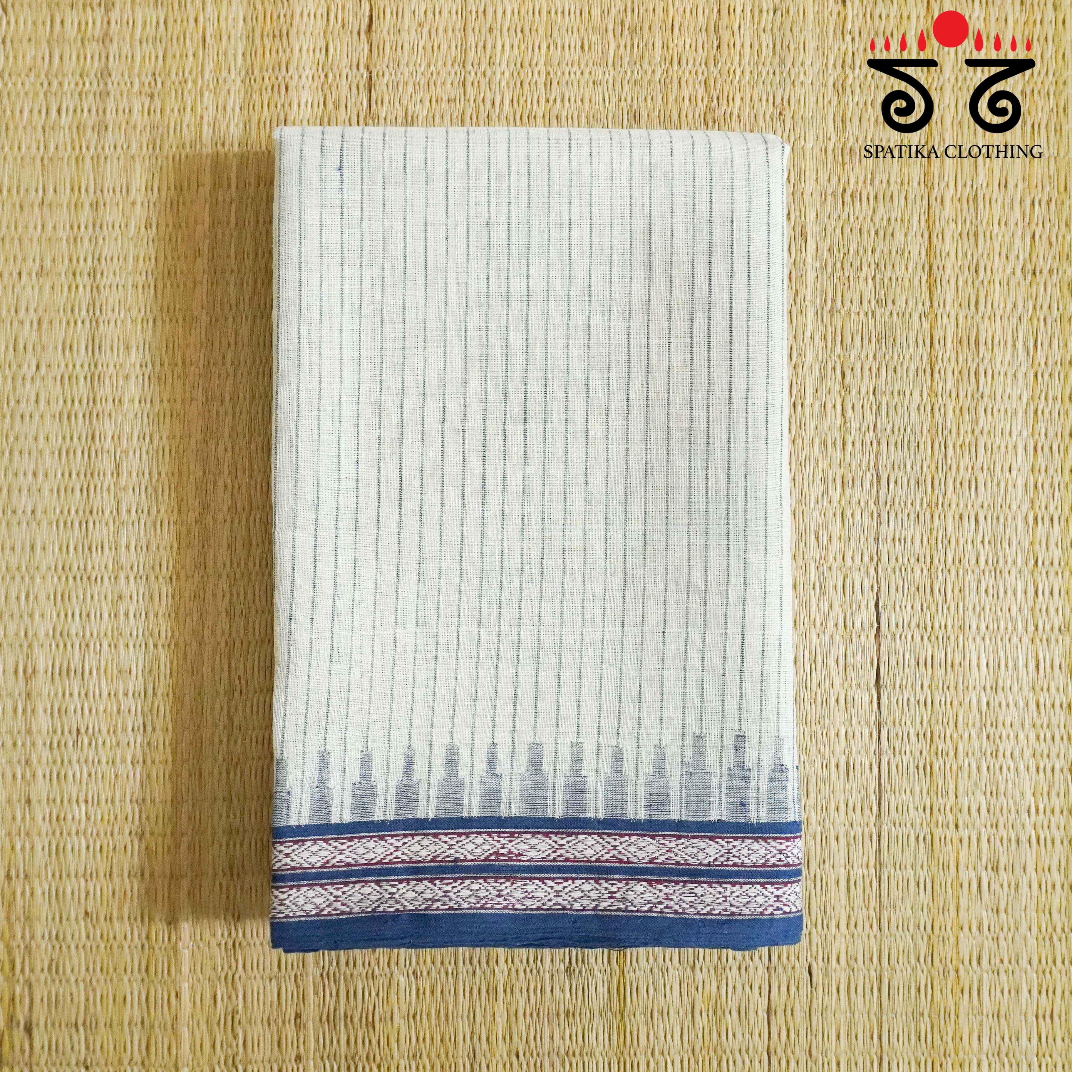 Ponduru Handspun Cotton Saree - With Special Blouse