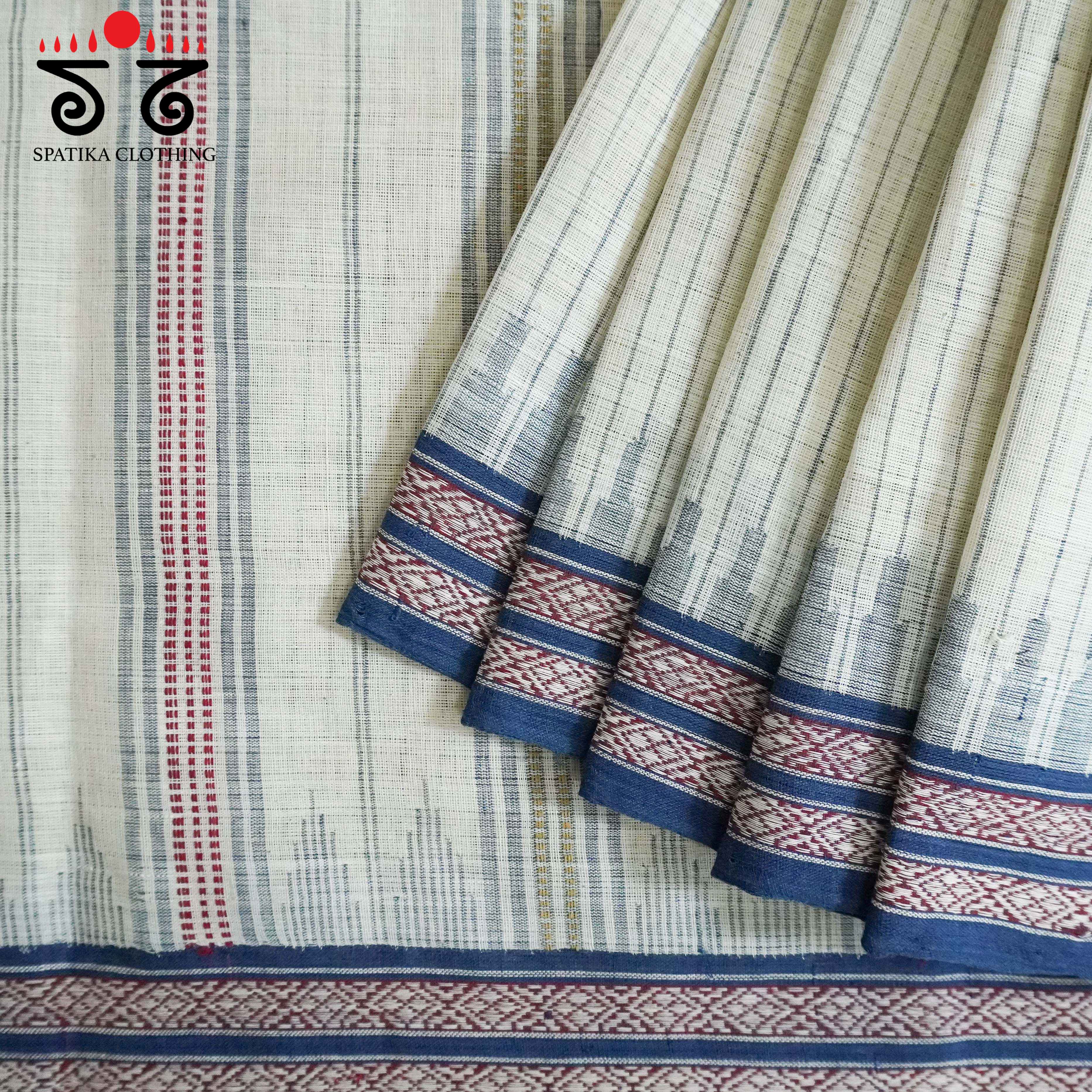 Ponduru Handspun Cotton Saree