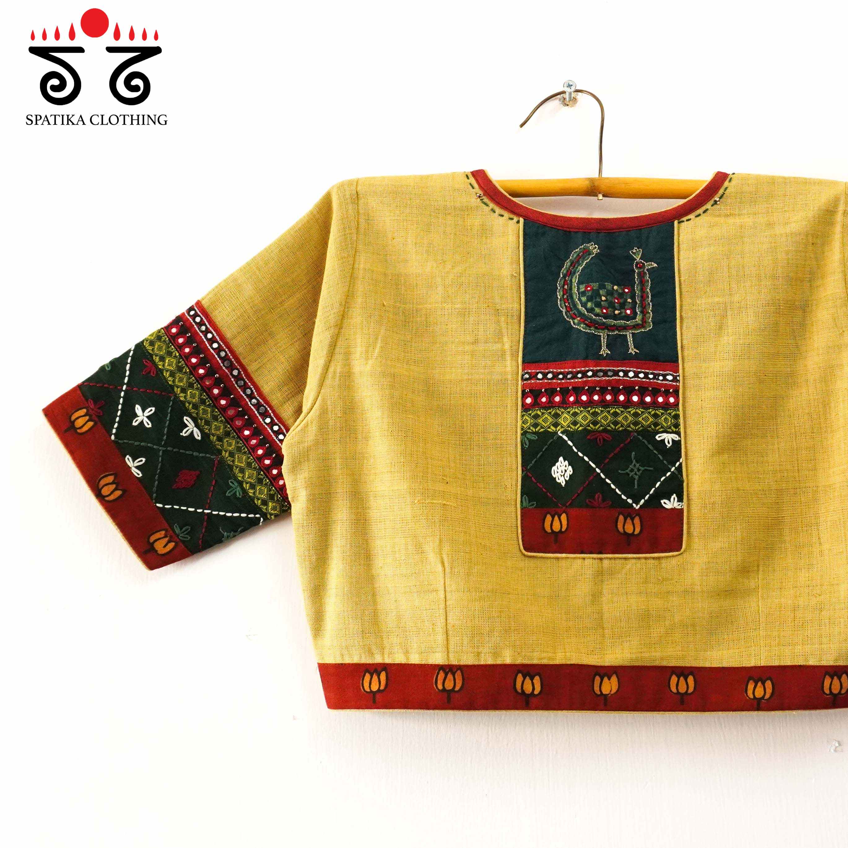 The Morni Patchwork Blouse