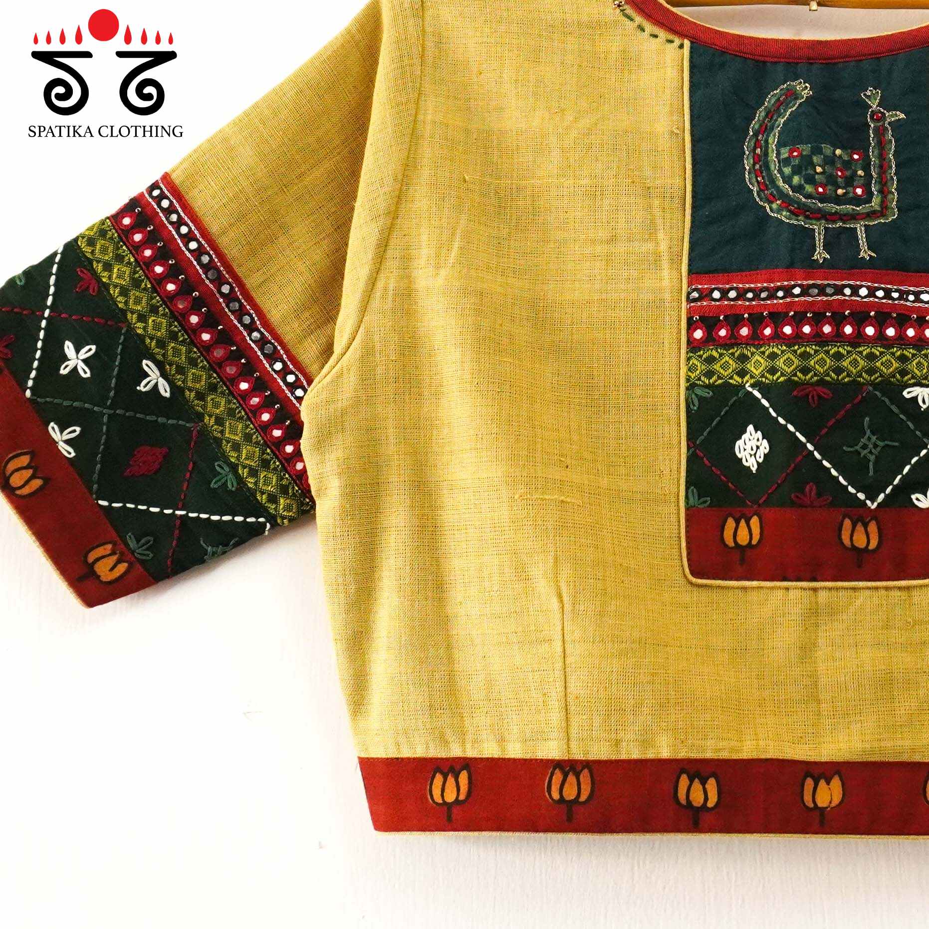 The Morni Patchwork Blouse