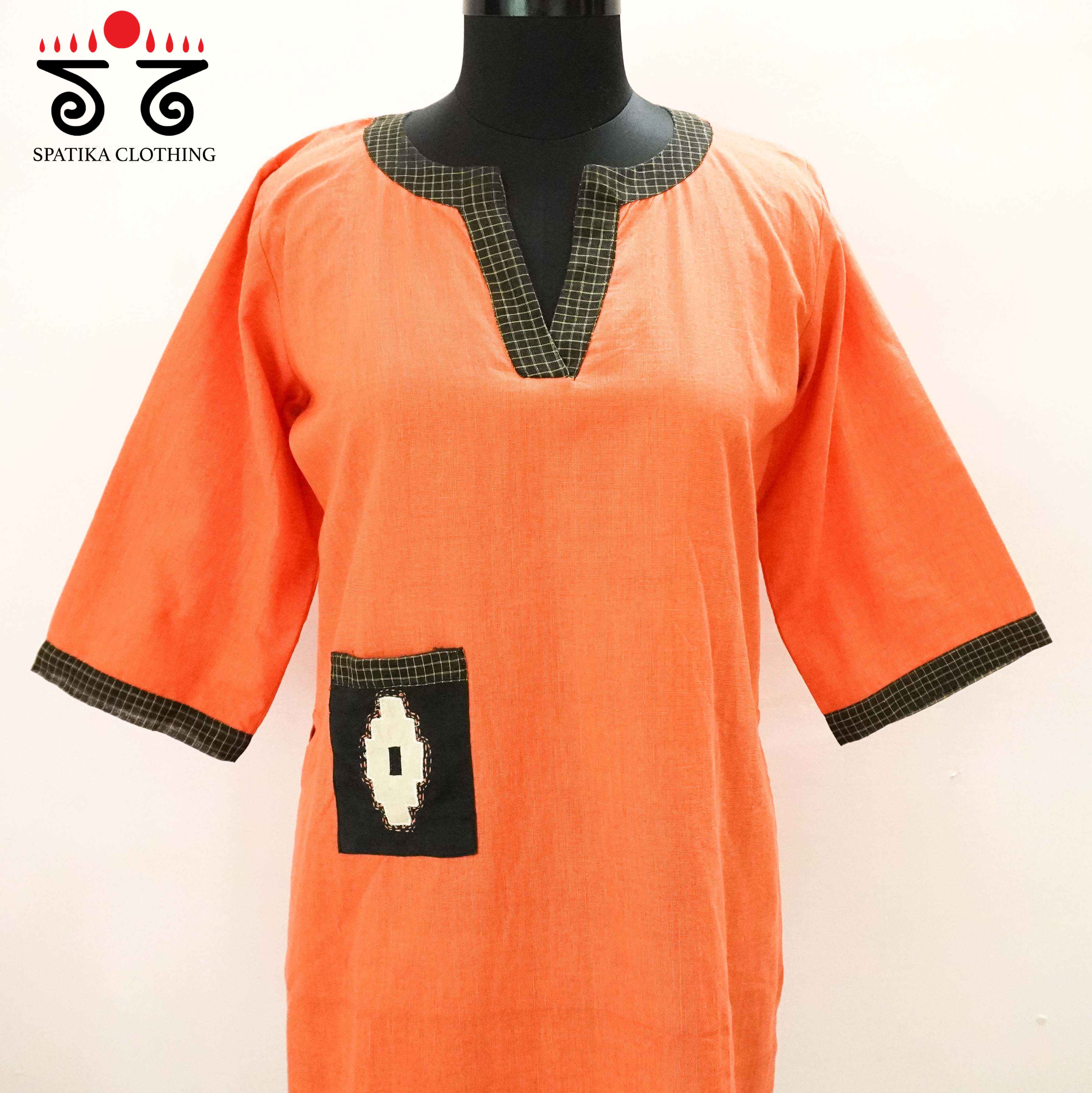 Handwoven Short Kurta